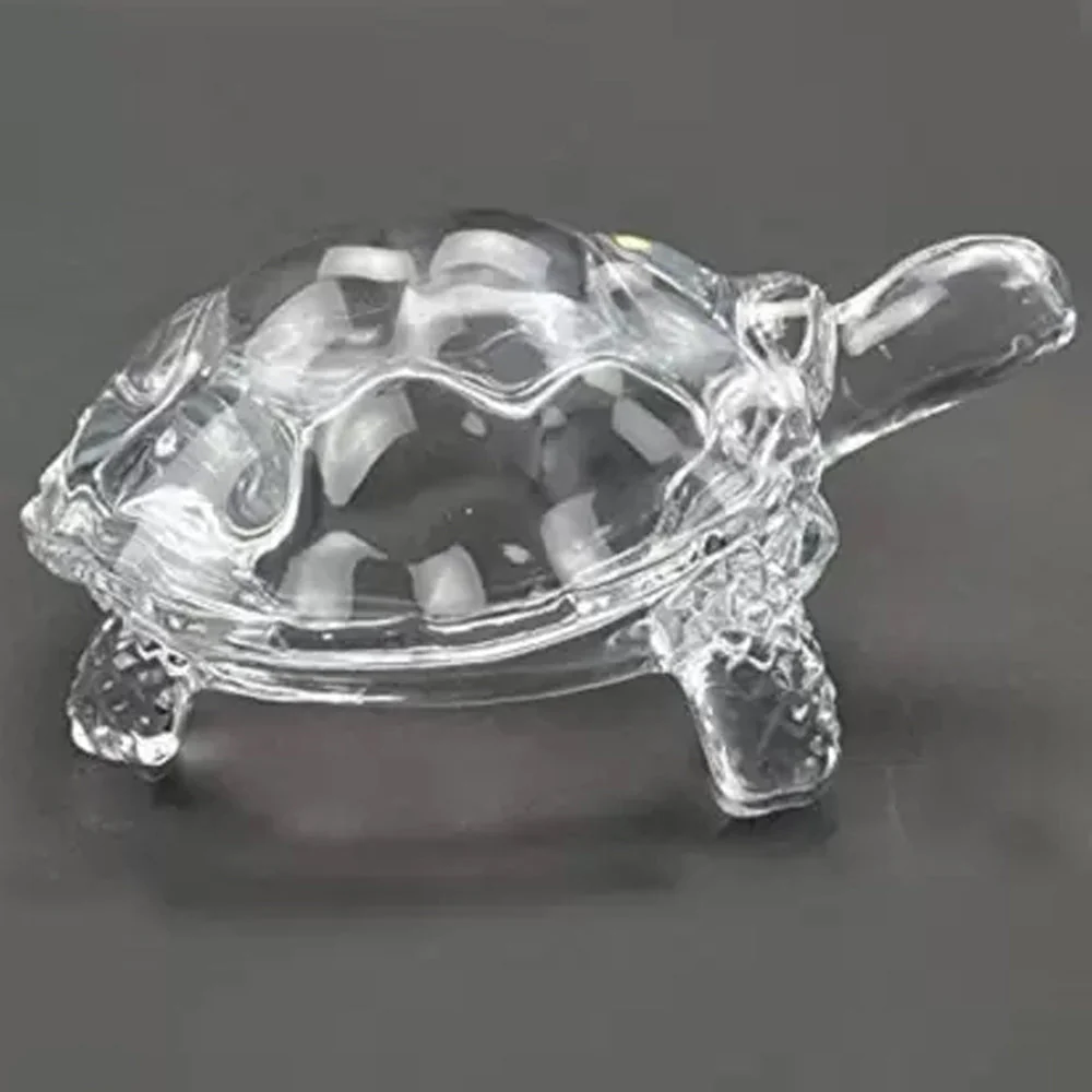 Feng Shui Crystal Turtle – Vastu Positive Energy Idol | Indo Glow - Image 6