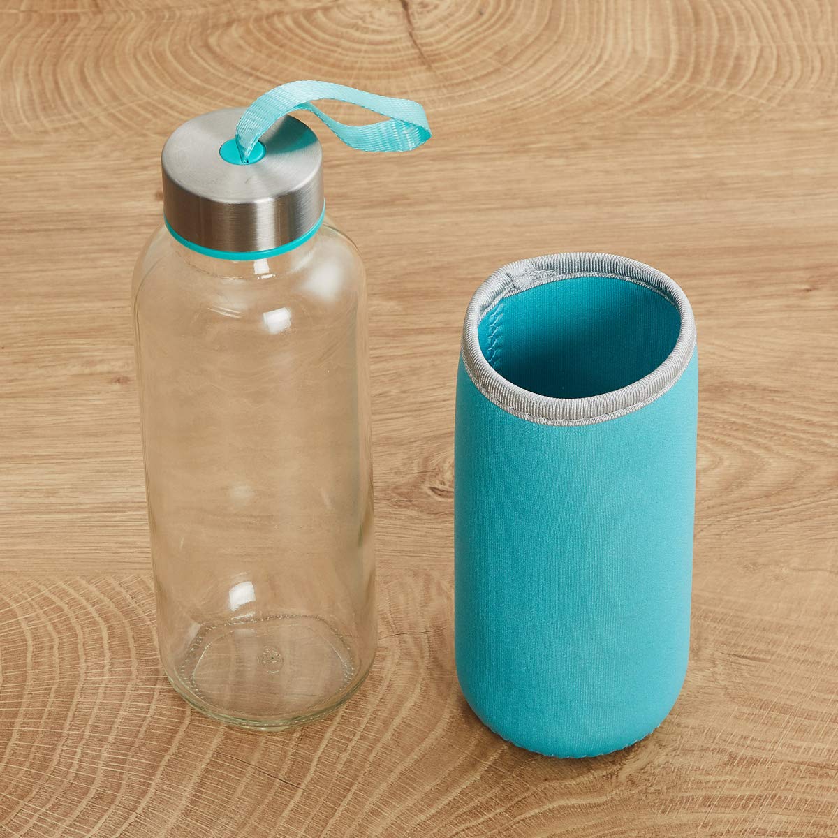 Glass Water Bottle 500ml – Leakproof & Portable | Own Hydrate - Image 6