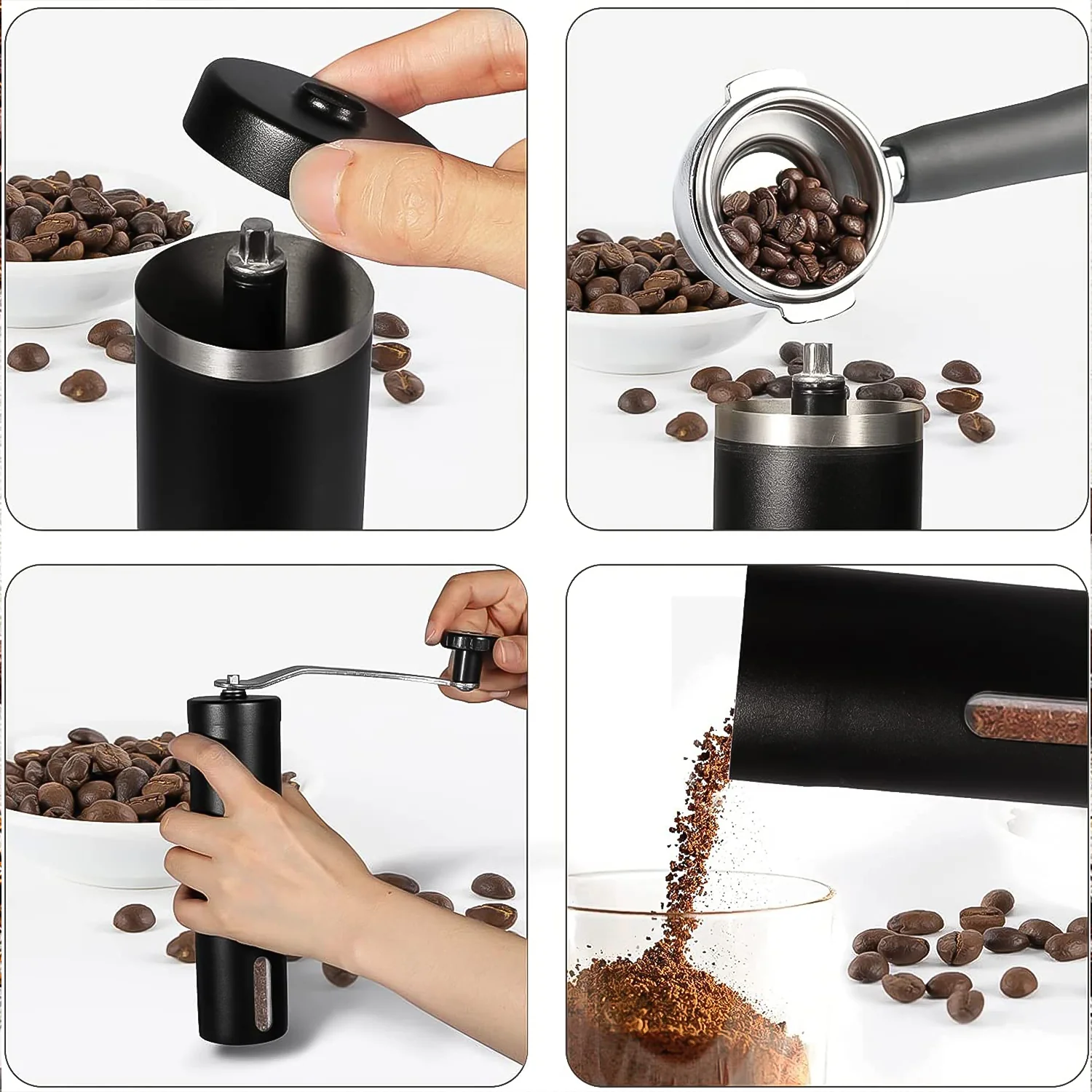Manual Coffee Grinder – Portable Stainless Steel & Adjustable | Siplix - Image 7