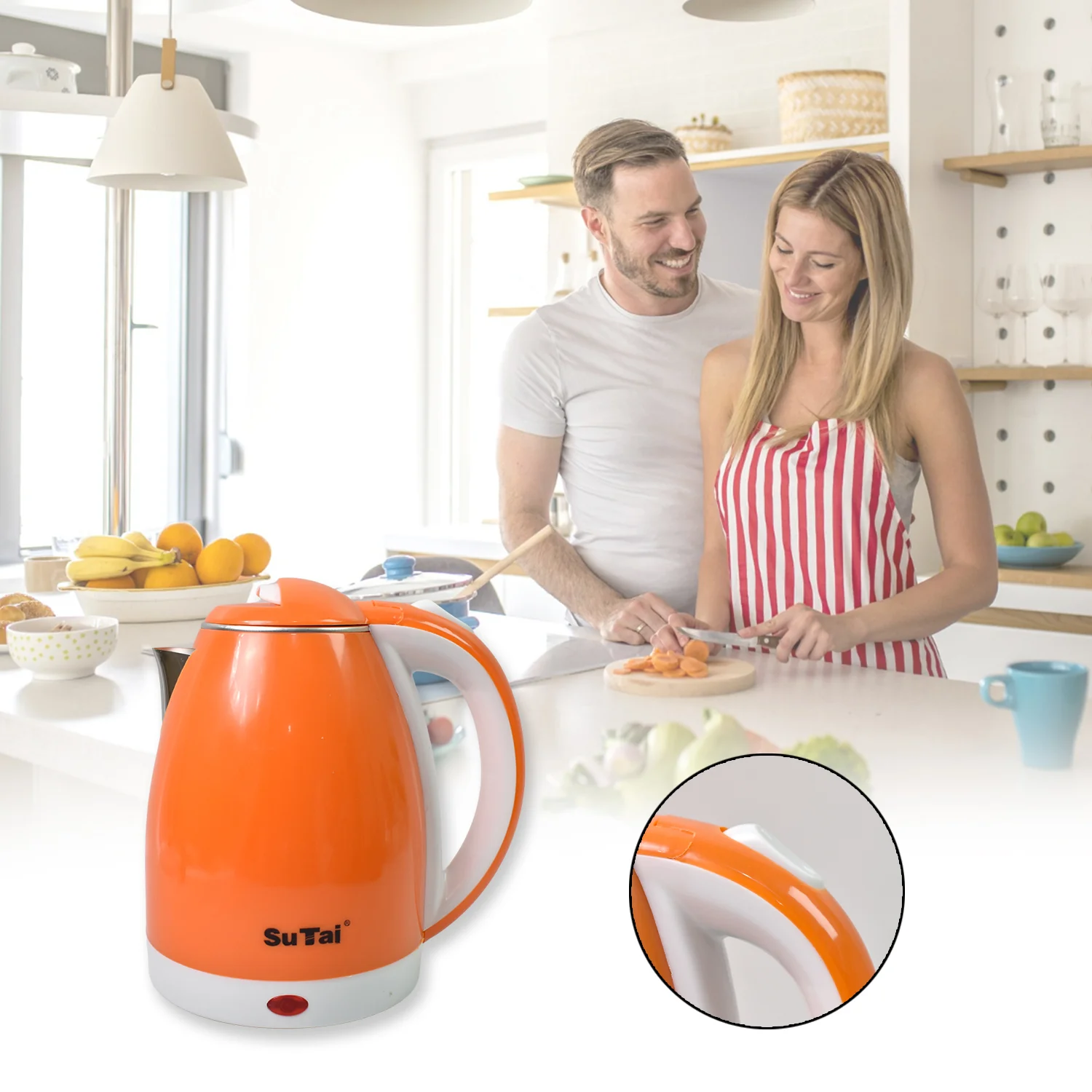 Electric Kettle – 2L Stainless Steel with Auto Shut-Off | Siplix - Image 6