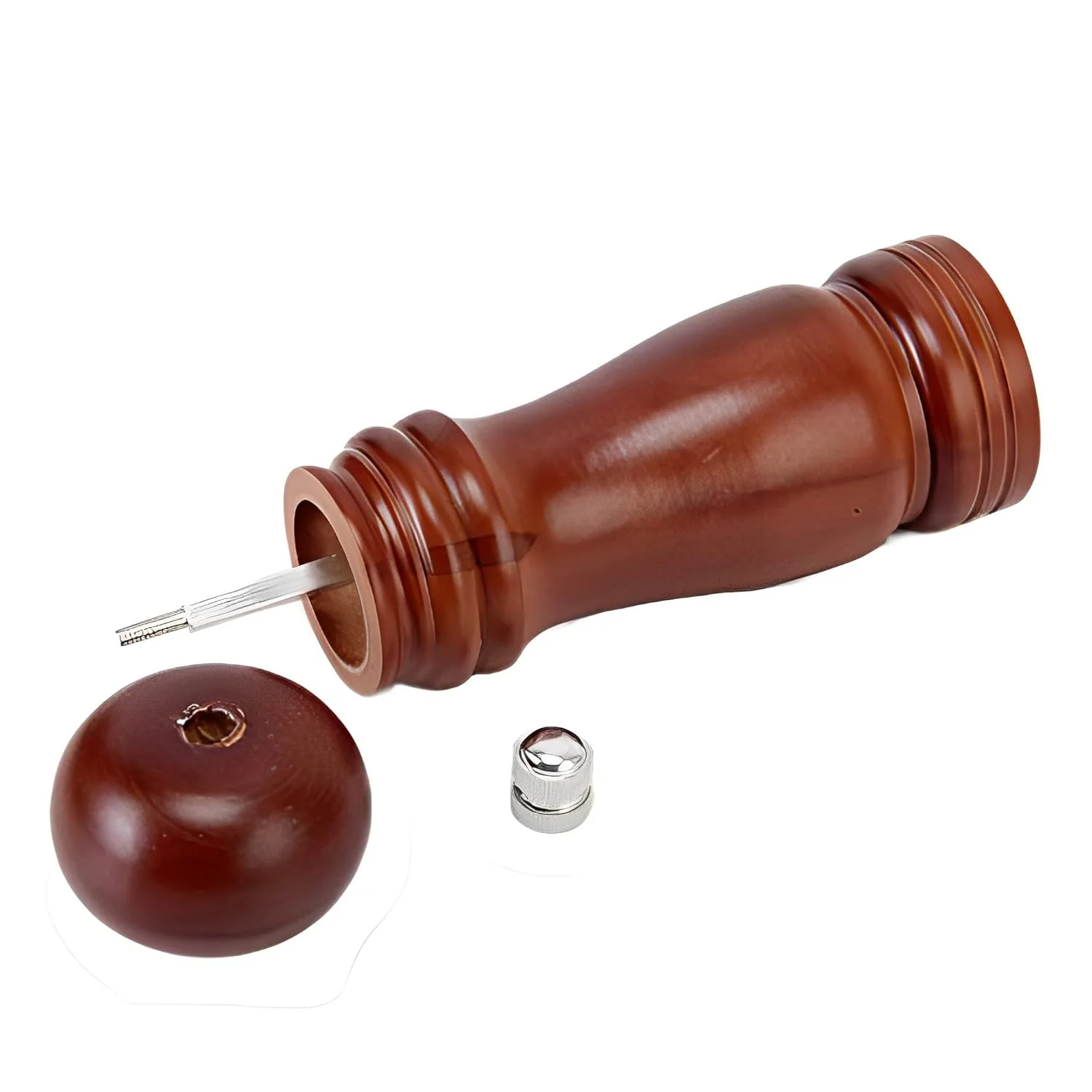 Wooden Pepper Mill – Adjustable Ceramic Grinder | Grippy - Image 3