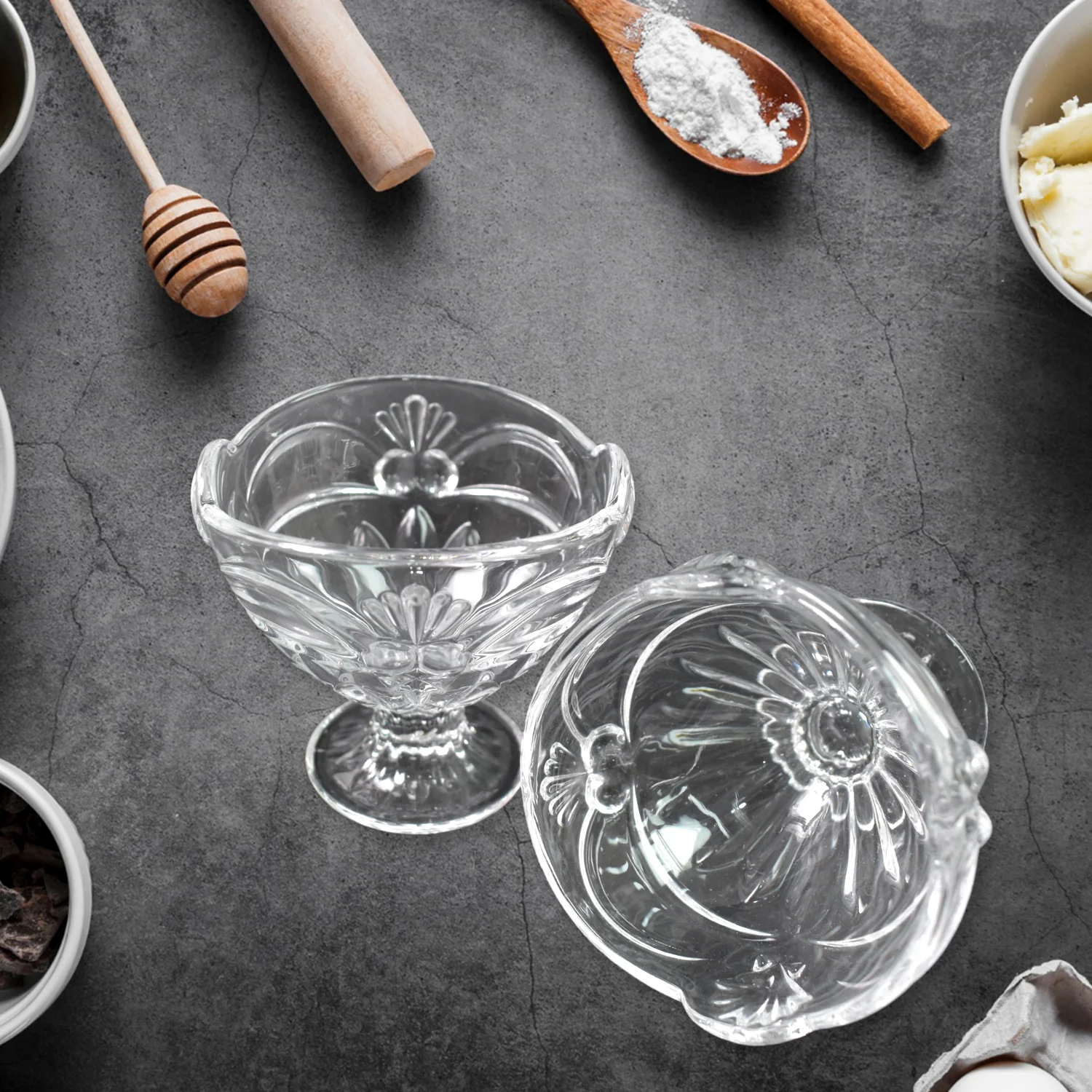 Glass Ice Cream Cups – Elegant Dessert Serving Set (6 Pcs) | Styleva - Image 10