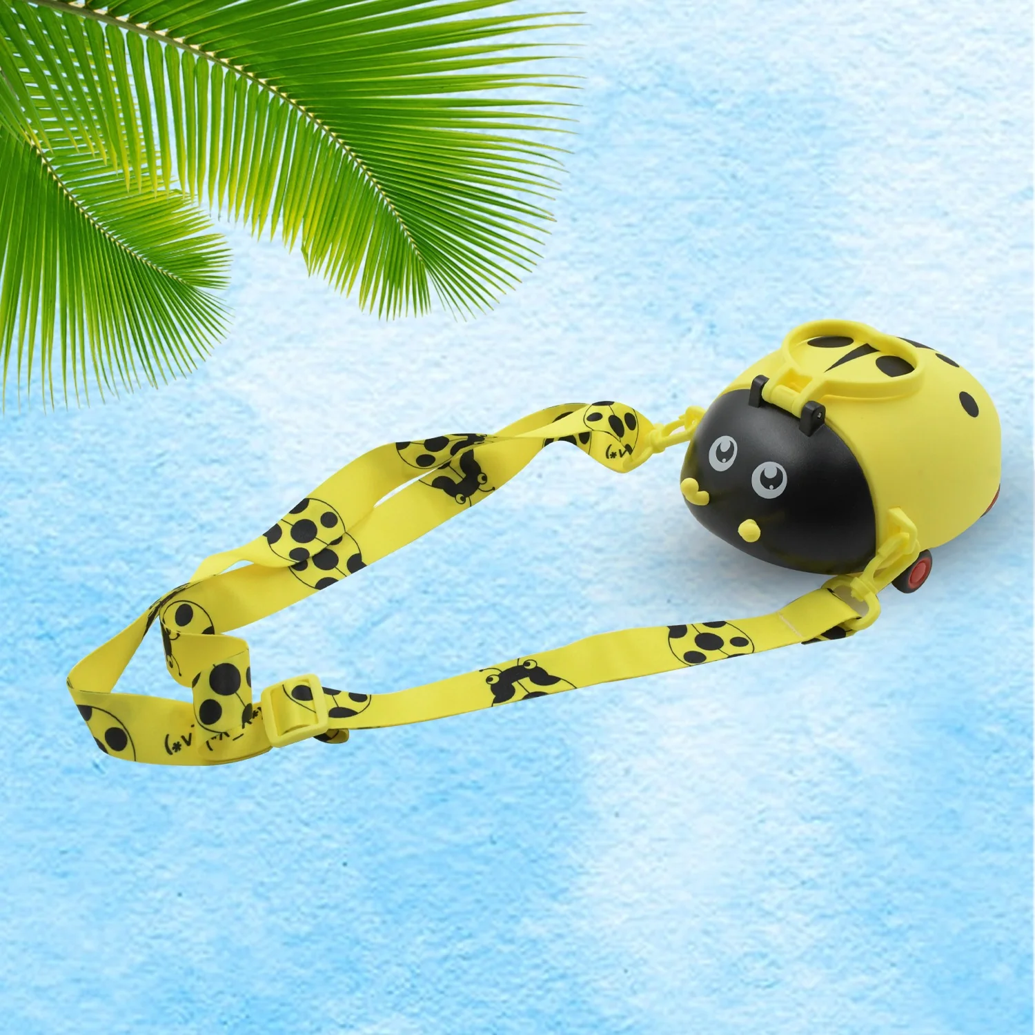 Kids Water Bottle – Cute Bug Shape, 1L with Straw & Strap | Own Hydrate - Image 6