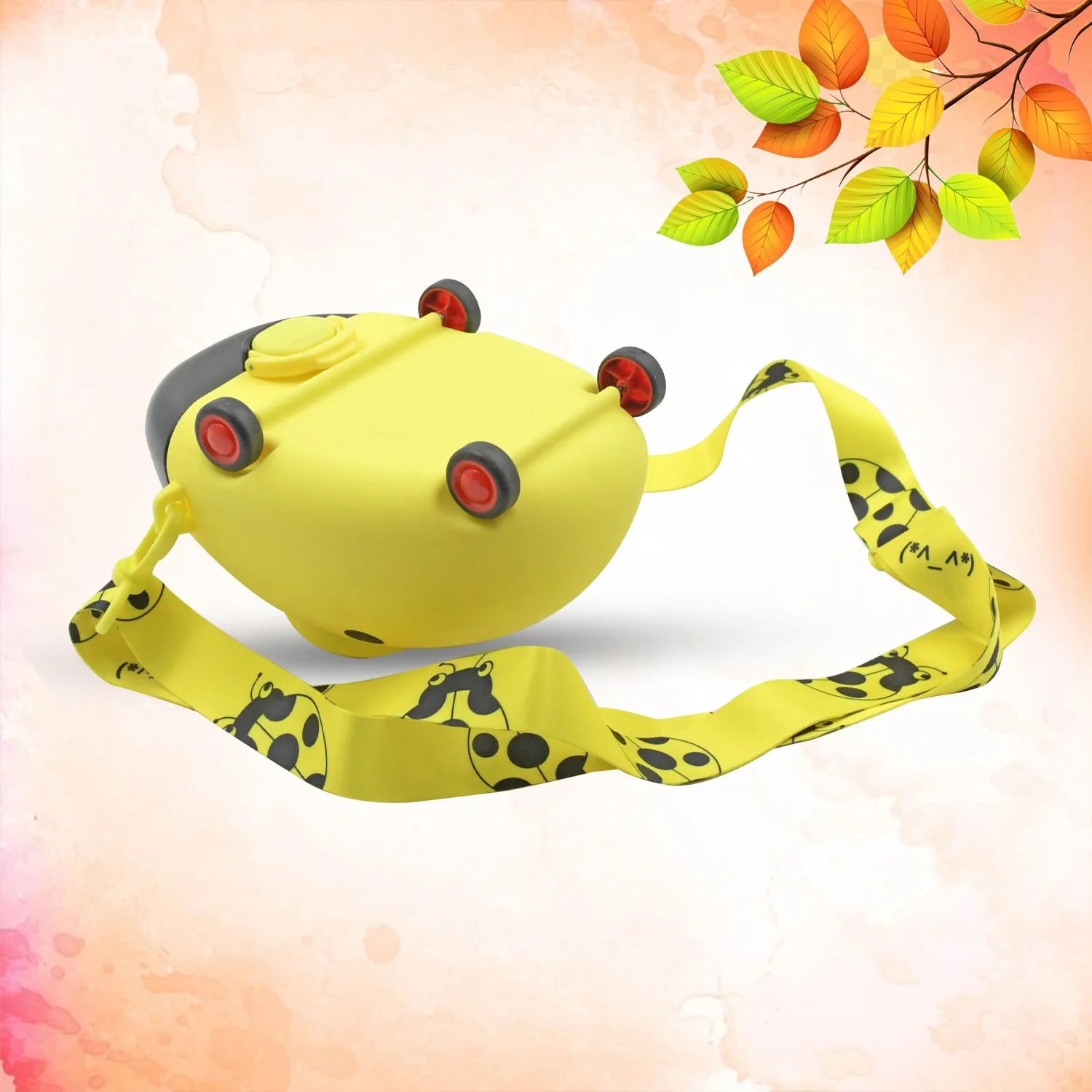 Kids Water Bottle – Cute Bug Shape, 1L with Straw & Strap | Own Hydrate - Image 7