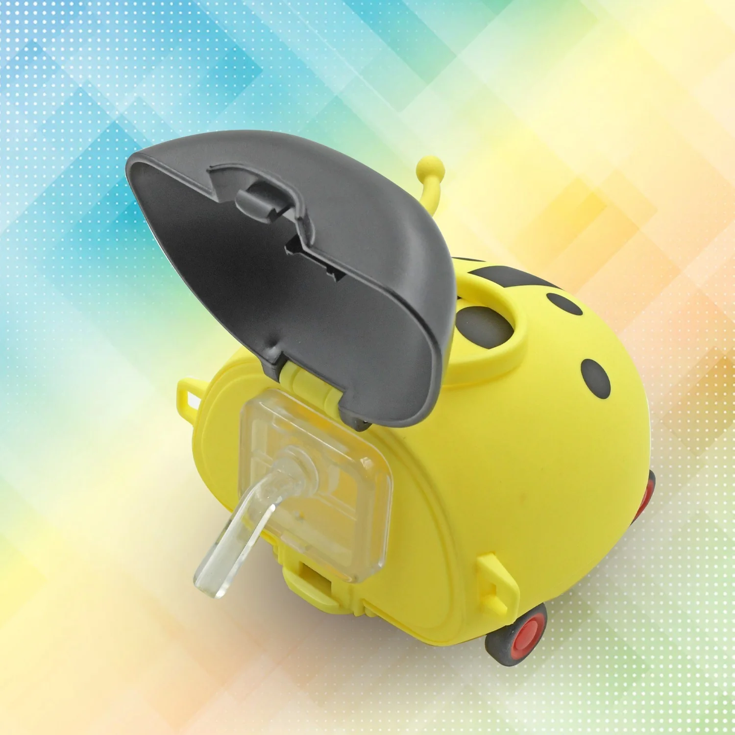 Kids Water Bottle – Cute Bug Shape, 1L with Straw & Strap | Own Hydrate - Image 9