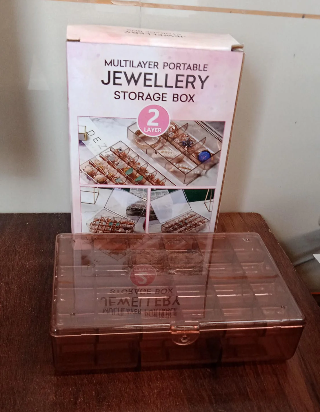 Acrylic Jewelry Box – 30 Compartment Dustproof Organizer | Organivo - Image 8
