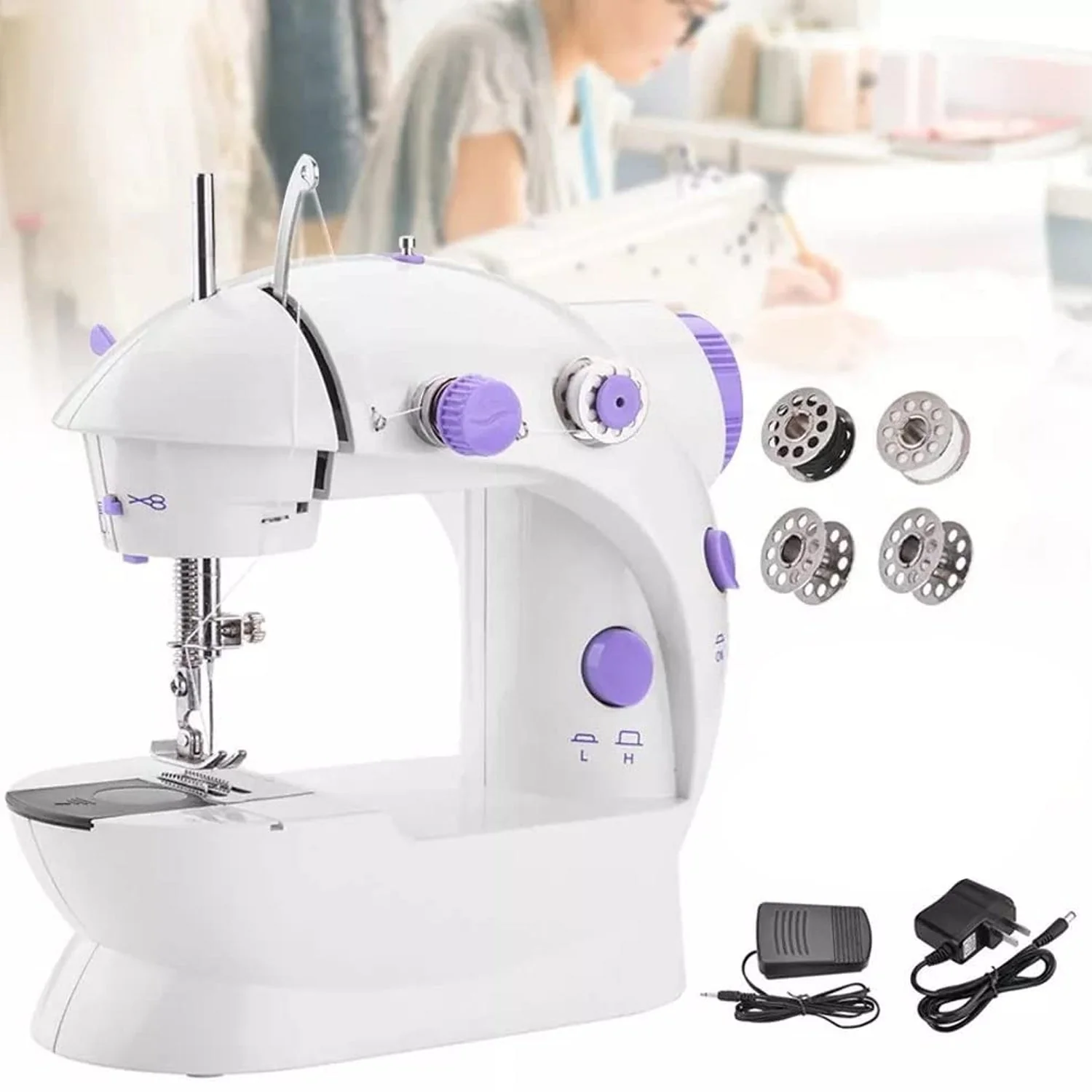 Mini Sewing Machine – Portable Electric Silai for Home | Tidy Table - Image 3