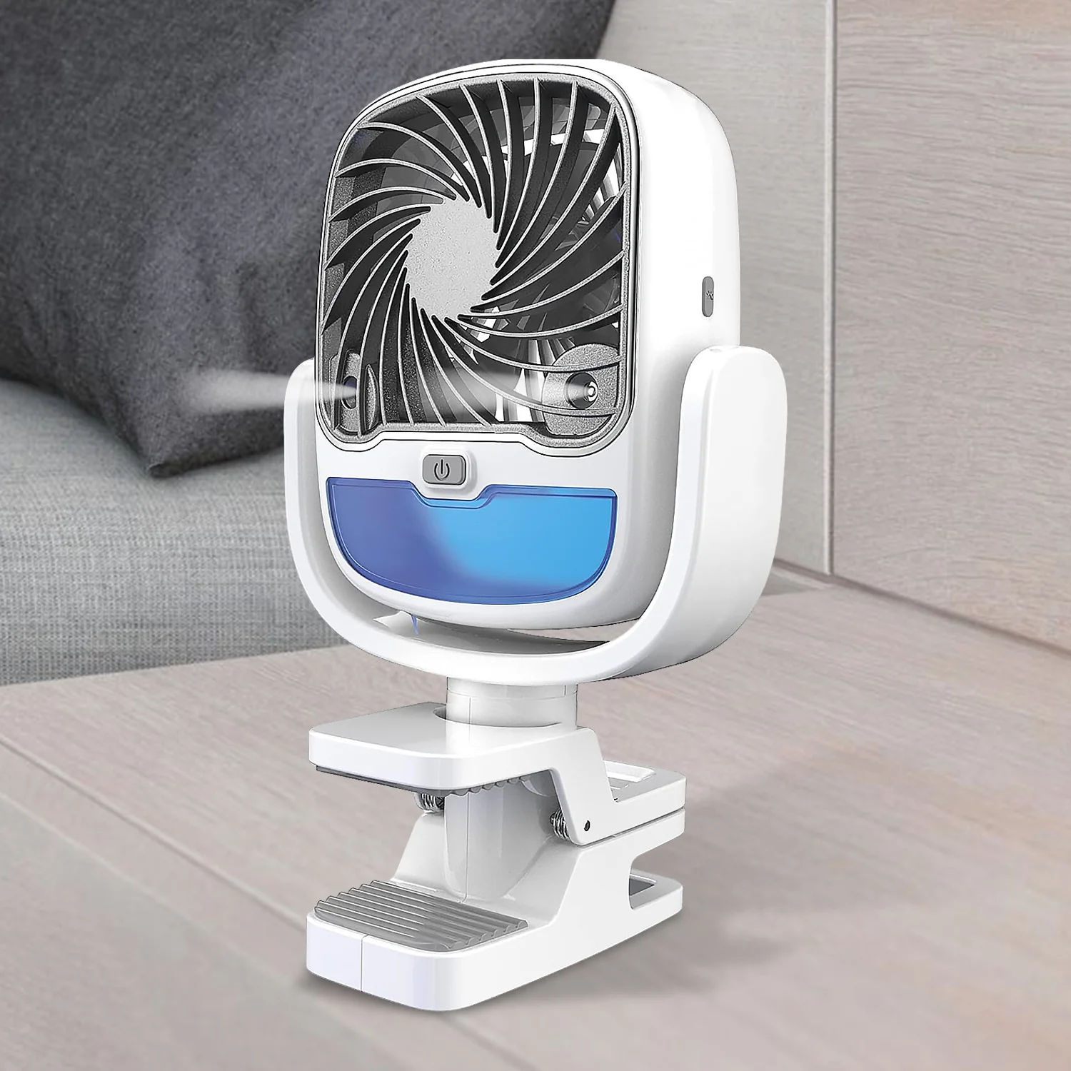 Portable Air Cooler – 3-Speed USB Rechargeable Fan | Velvet Wheels