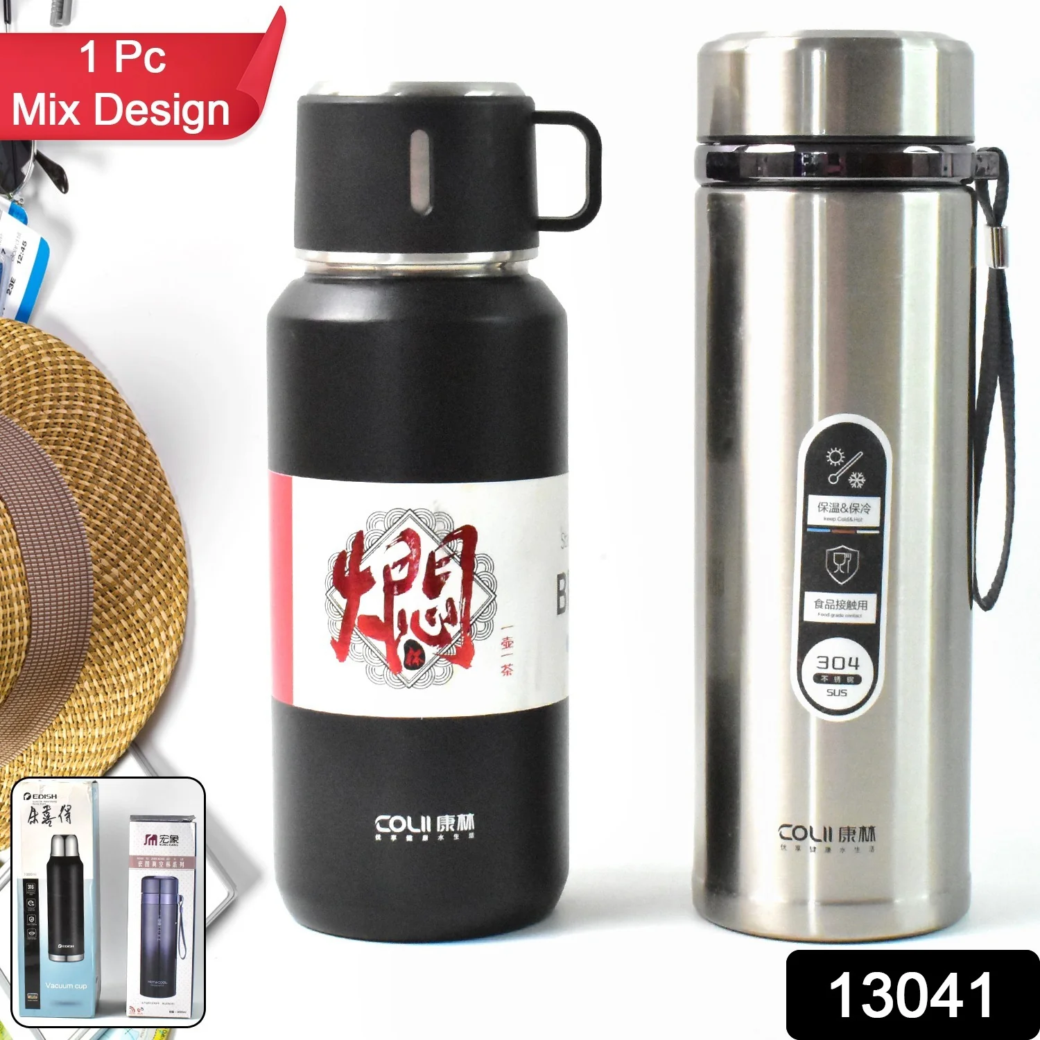 Insulated Water Bottle 900ML – Leak-Proof Hot & Cold | Own Hydrate - Image 2