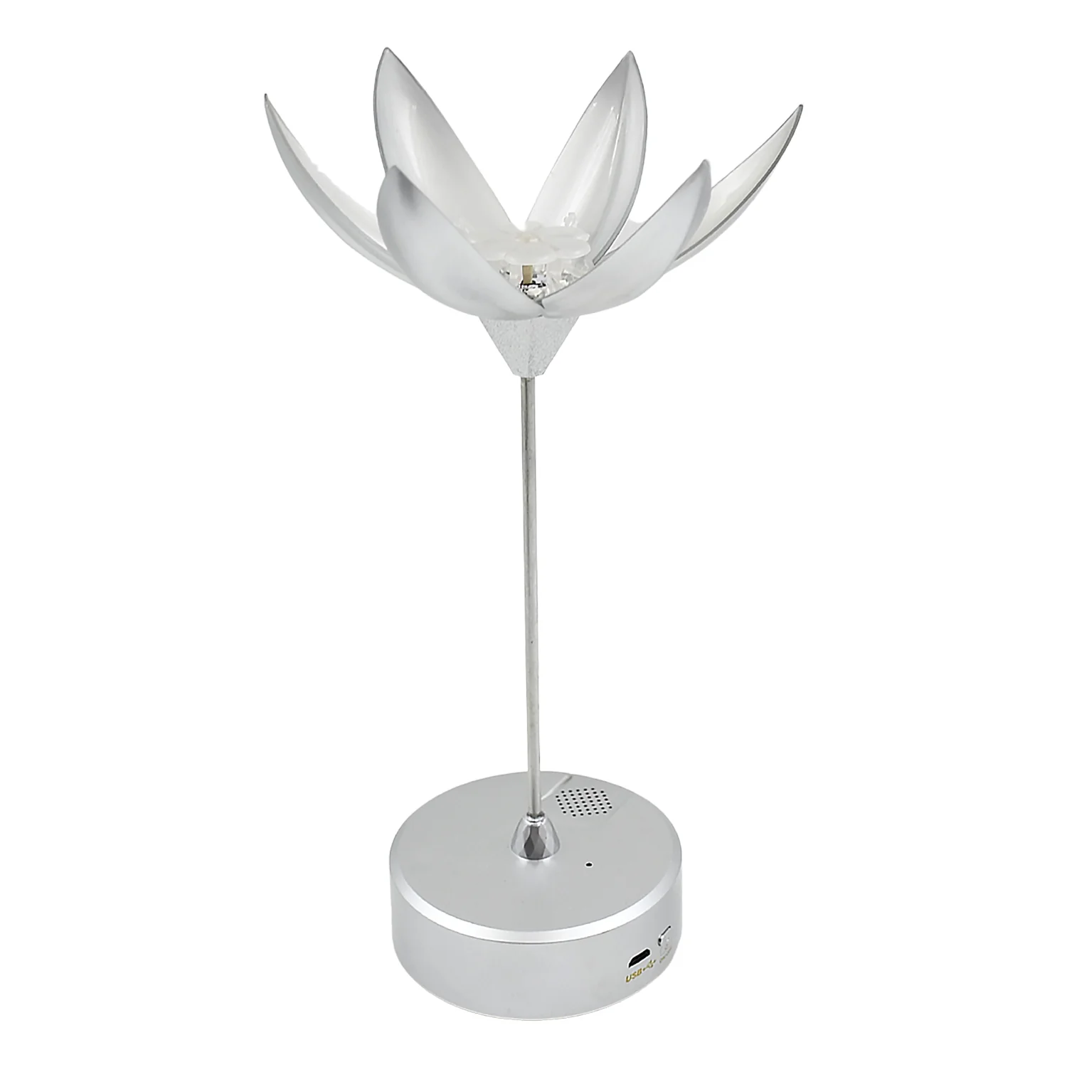 Lotus Flower Lamp – Musical, Touch Control & USB Rechargeable | Indo Glow - Image 4