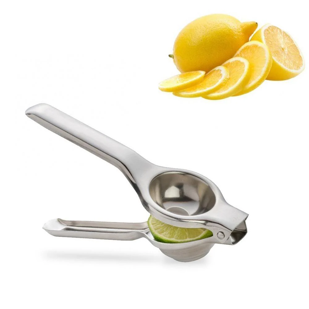 Stainless Steel Lemon Squeezer – Durable Handheld Juicer | Quickslice - Image 3