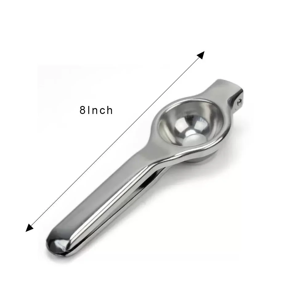 Stainless Steel Lemon Squeezer – Durable Handheld Juicer | Quickslice - Image 6