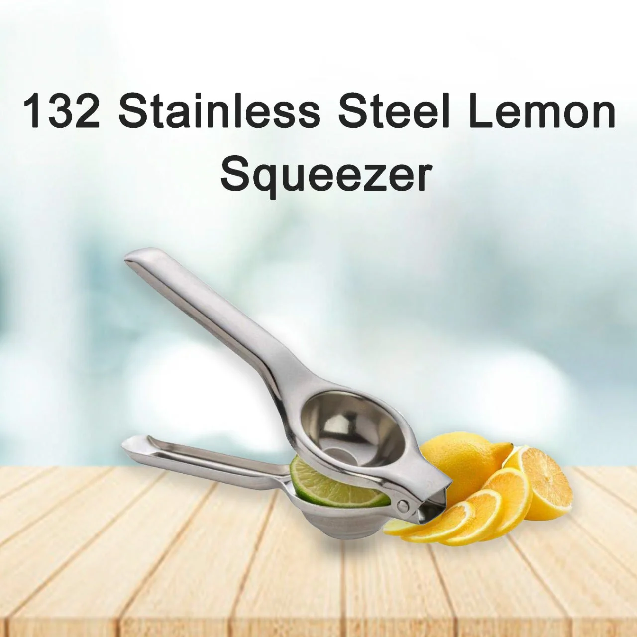 Stainless Steel Lemon Squeezer – Durable Handheld Juicer | Quickslice - Image 8