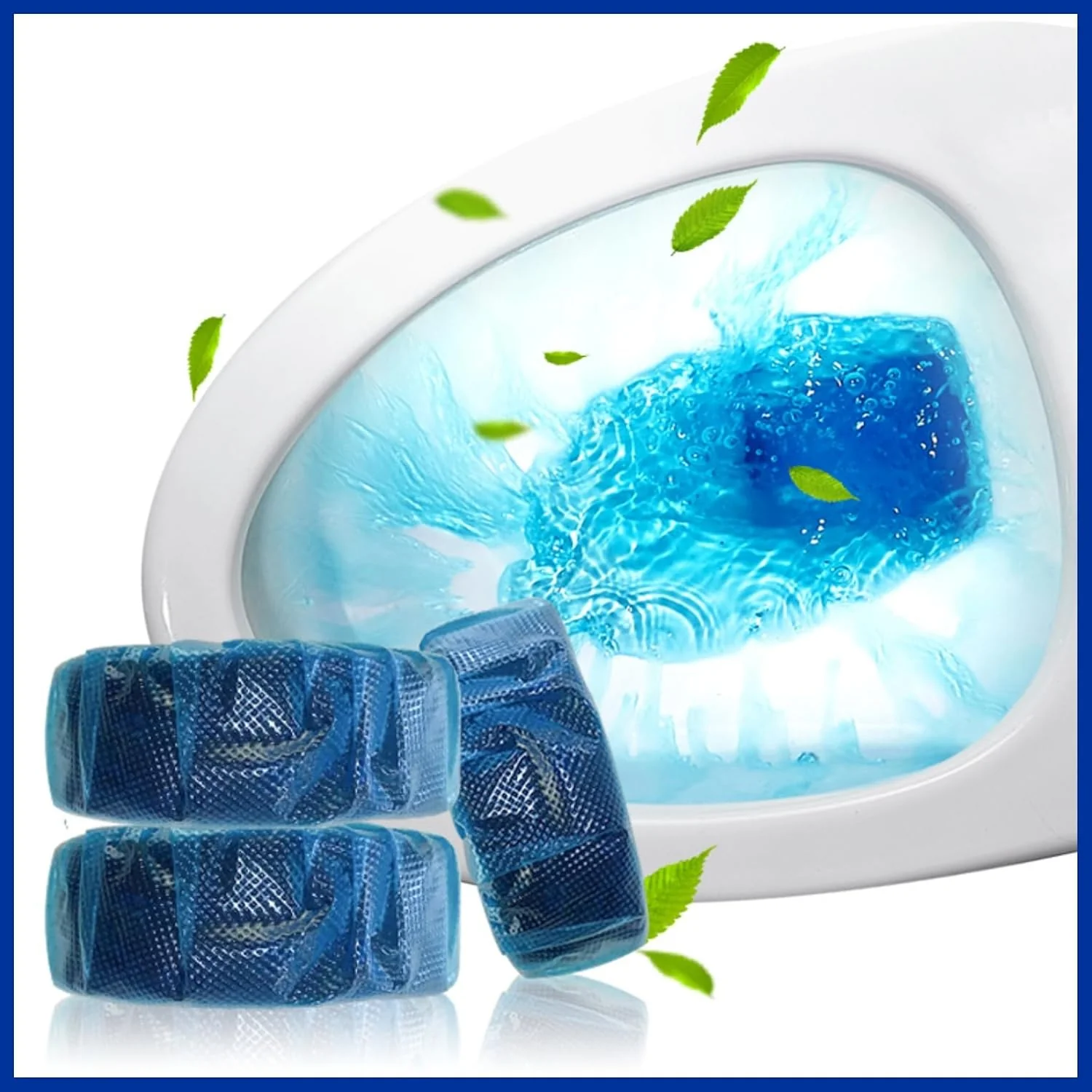 Toilet Cleaner Tabs – Automatic Flush, Ocean Blue | Wonder Fresh - Image 4