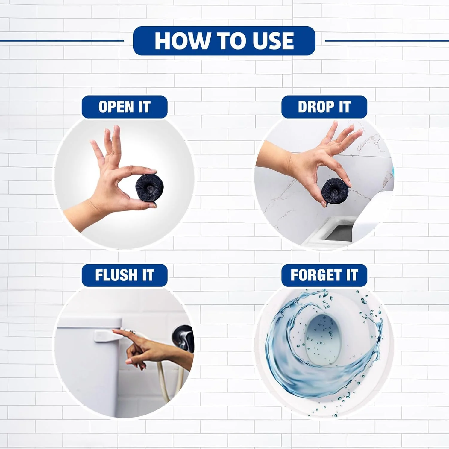 Toilet Cleaner Tabs – Automatic Flush, Ocean Blue | Wonder Fresh - Image 8