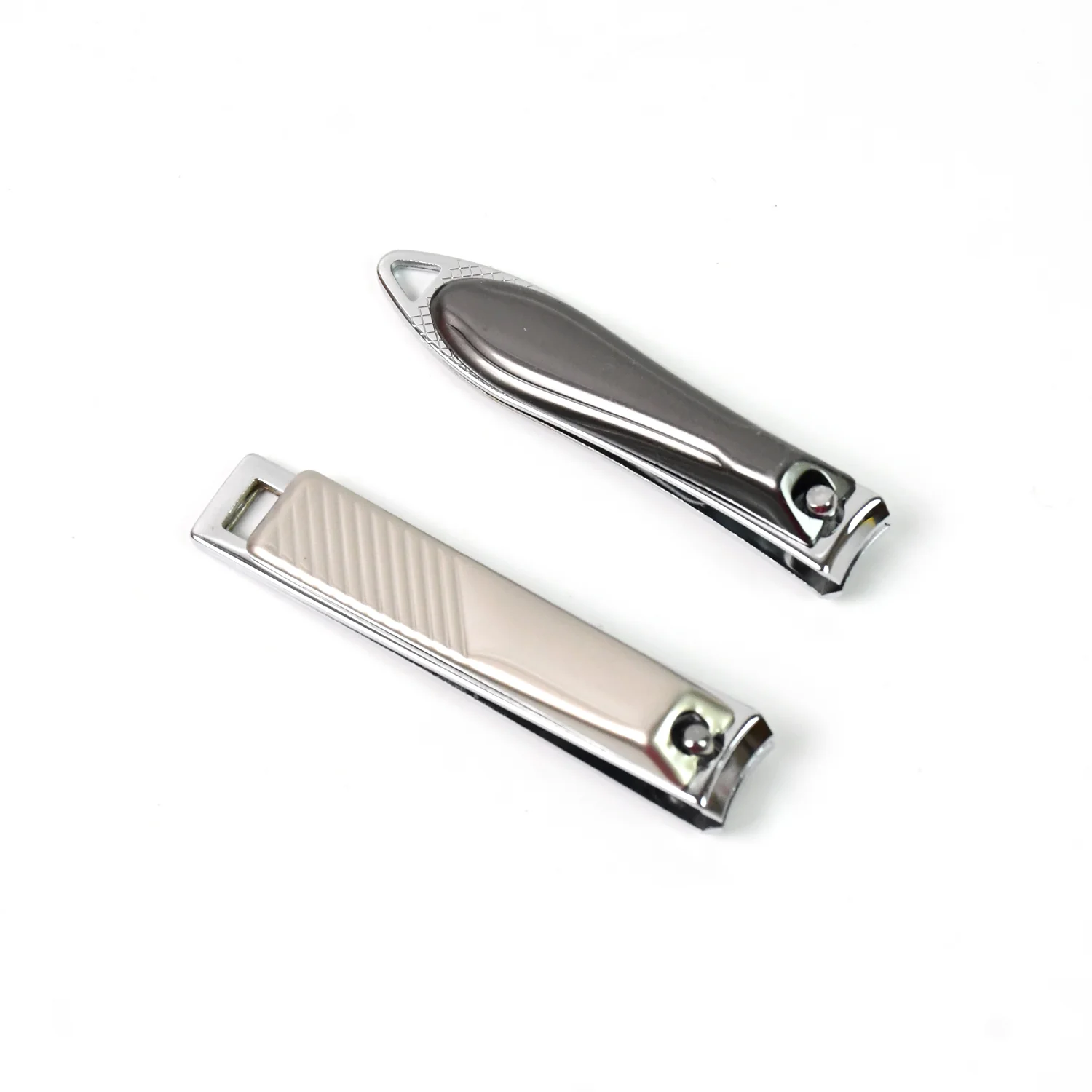 Folding Nail Clippers – Stainless Steel with File | Velvet Wellness - Image 5
