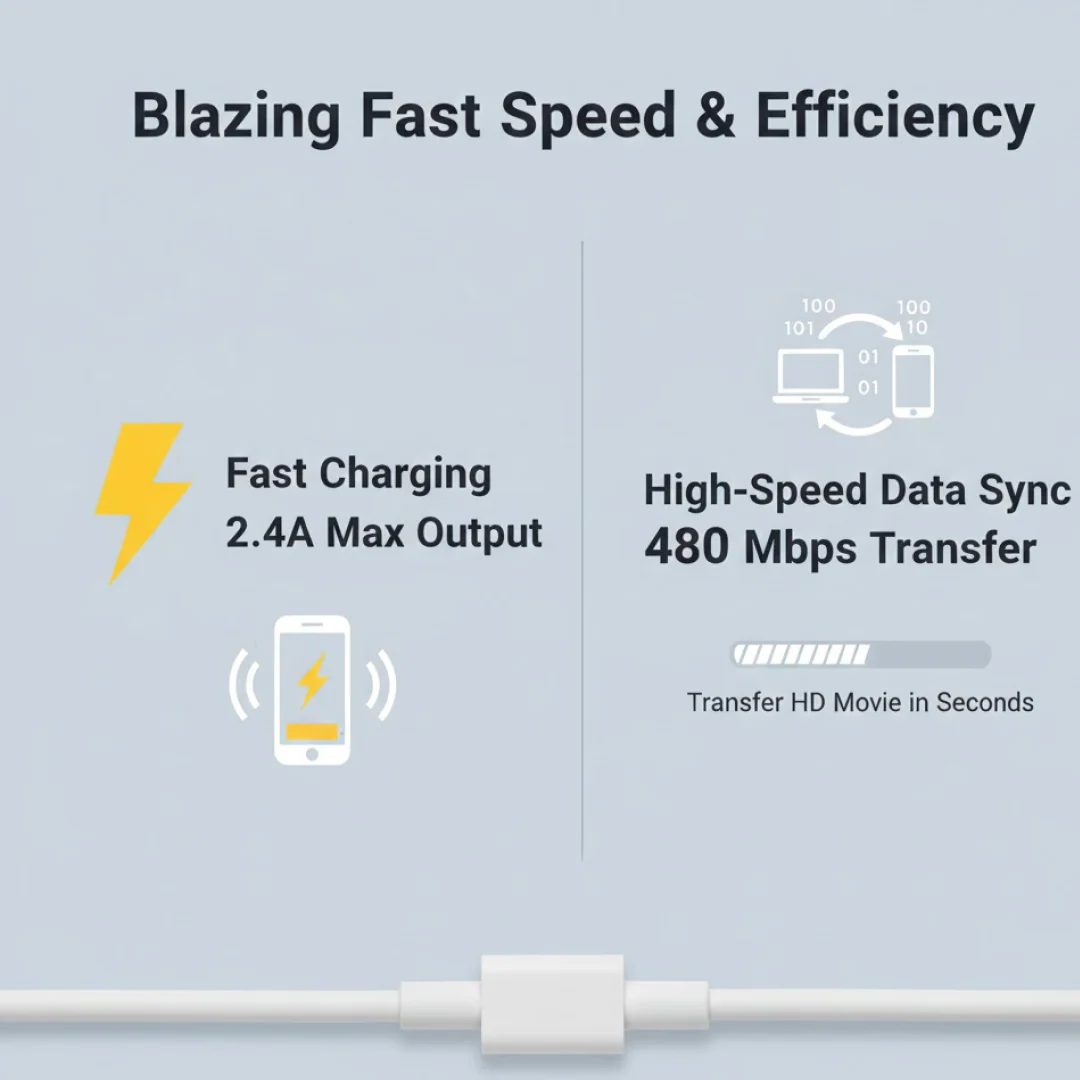 Micro USB Charging Cable – 2A Fast Charge 1m | JK - Image 6