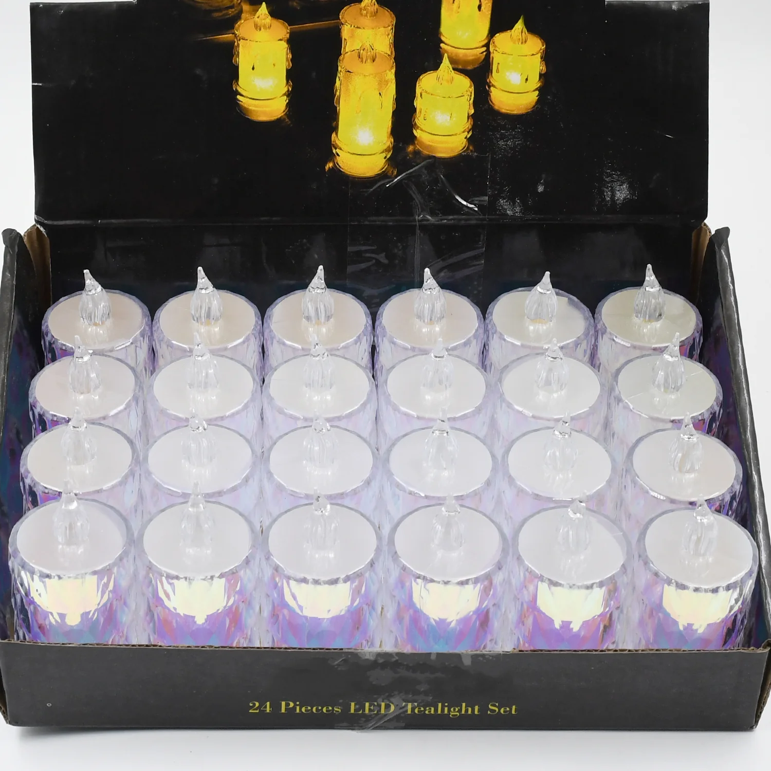 Flameless LED Tea Light Candles – 24 Pc Diwali Decor | Indo Glow - Image 5