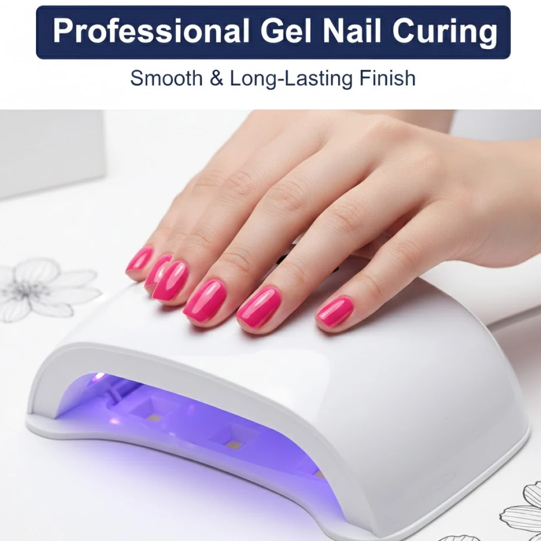 UV LED Nail Dryer – Mini Portable Gel Polish Curer | AuriGlam - Image 2
