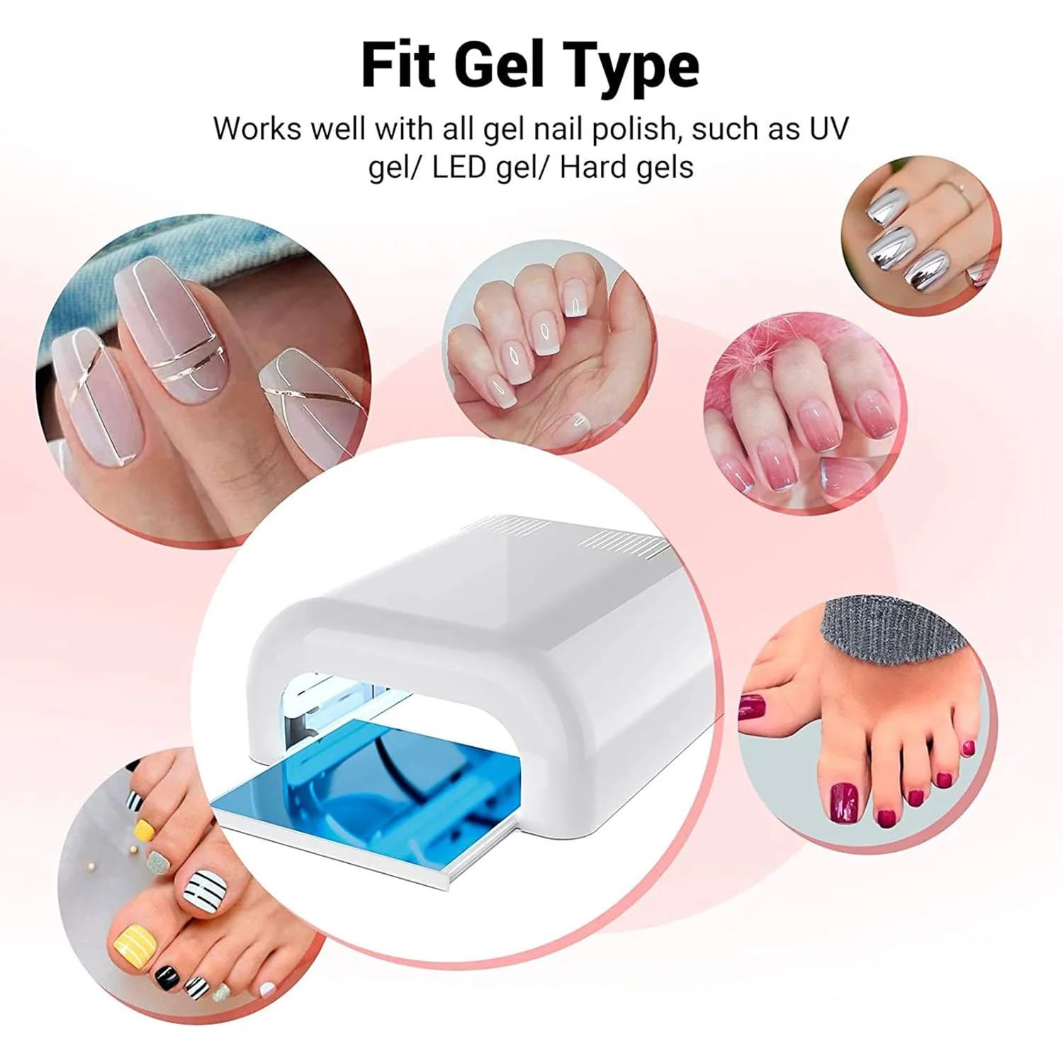 LED UV Nail Lamp – Professional Gel Polish Curing Dryer | Indo Glow - Image 7