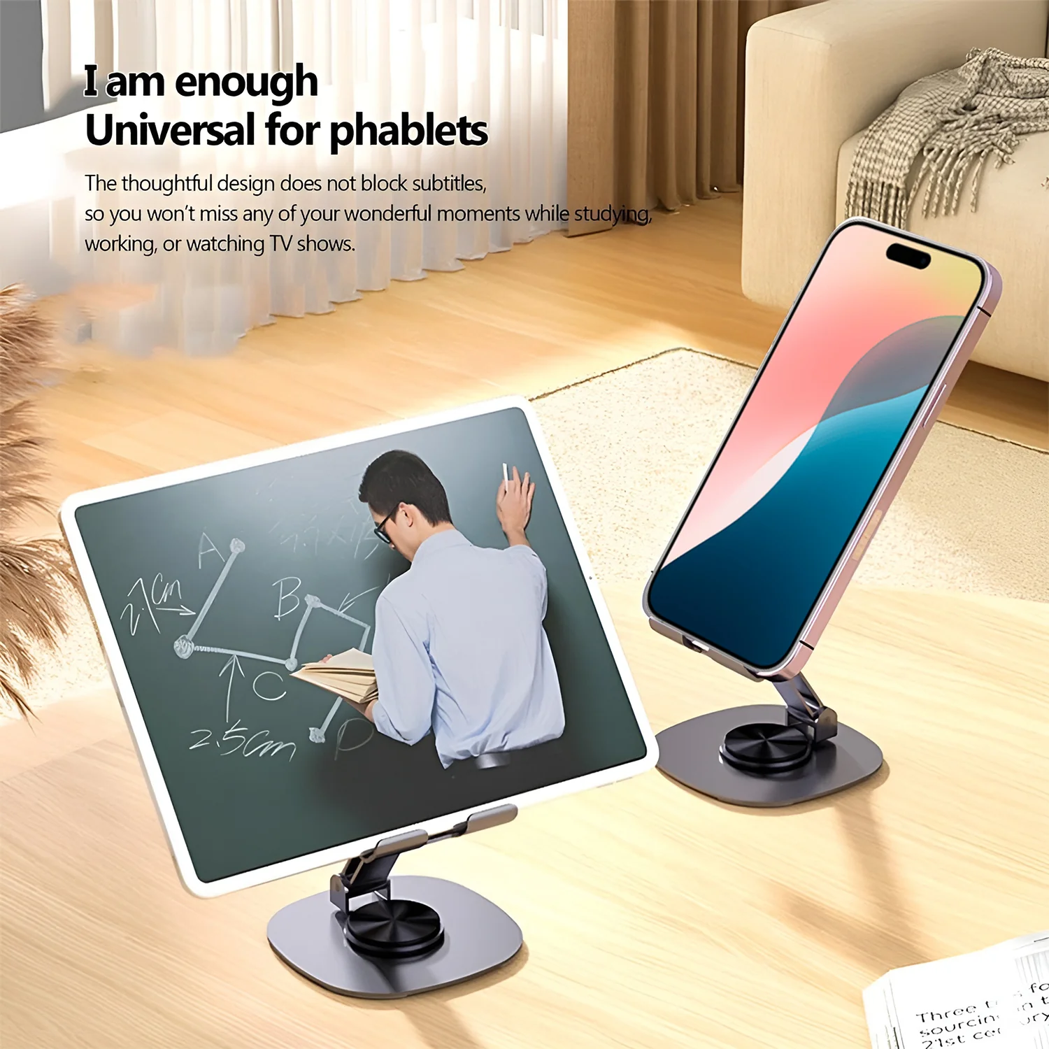 Foldable Mobile Stand – 360° Rotatable & Adjustable | DeoDap - Image 6