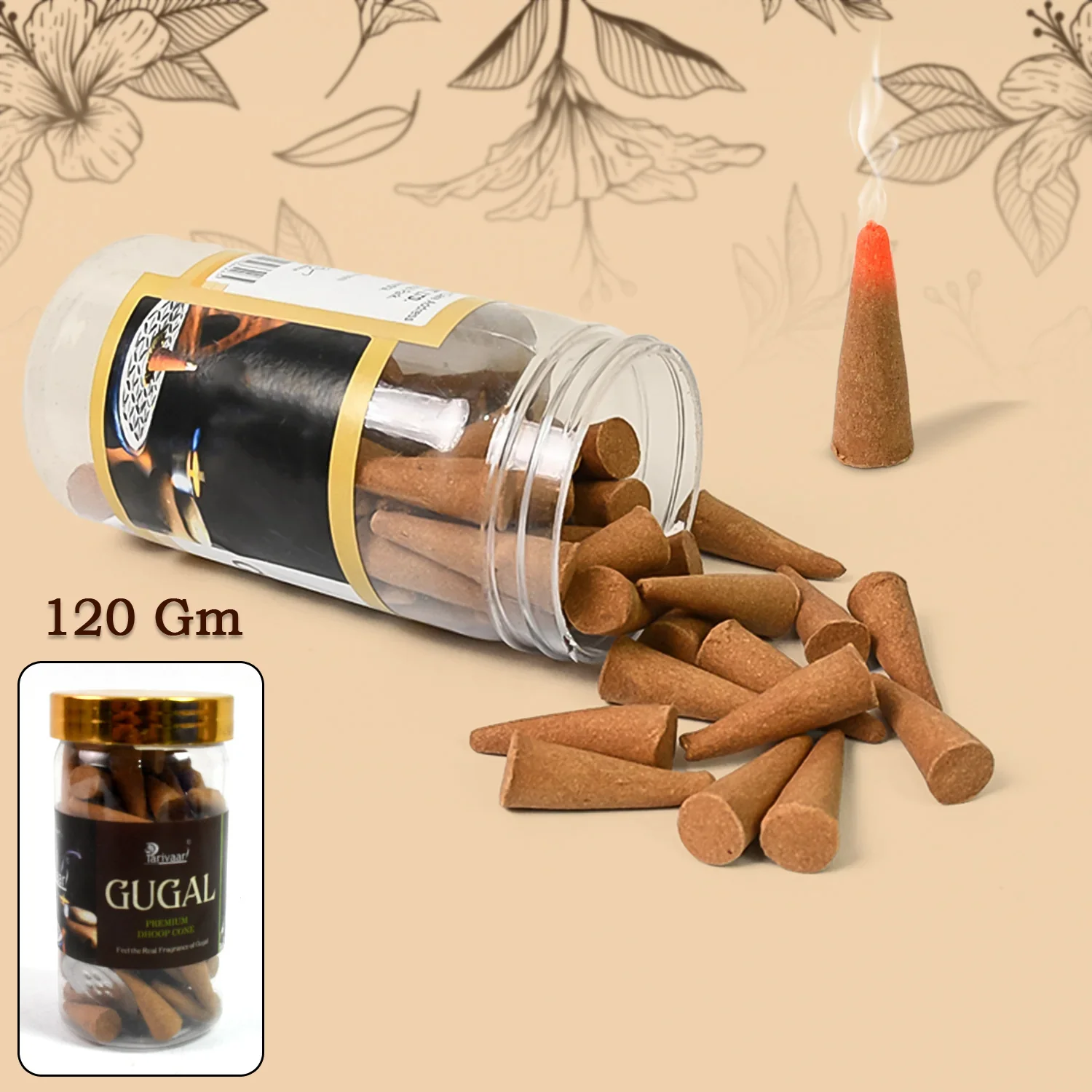 Dhoop Cones Mix Flavour – Premium Charcoal-Free | Indo Glow - Image 5