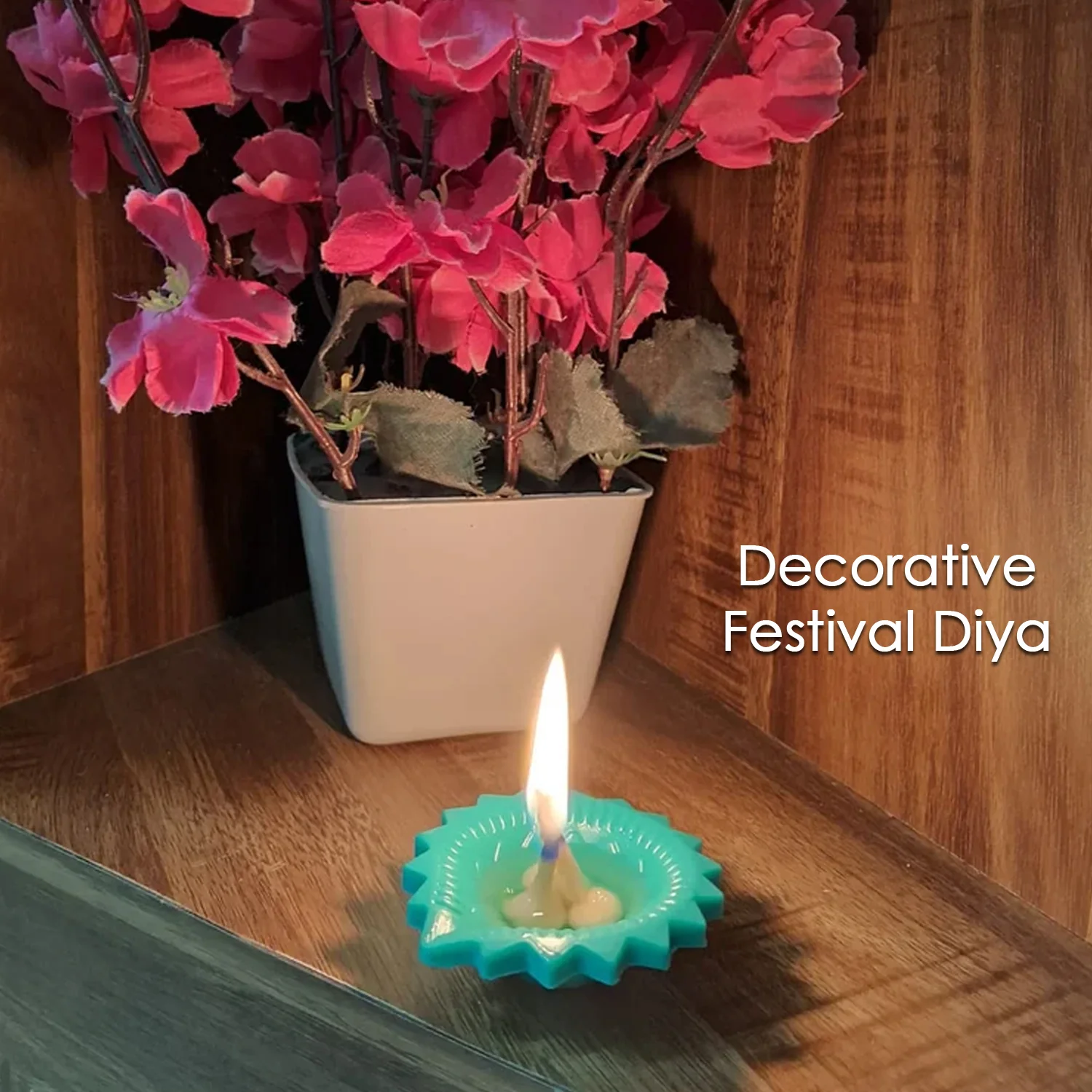 Silicone Diya Set (6 Pcs) – Reusable Diwali Lamps | Giftoiza - Image 7