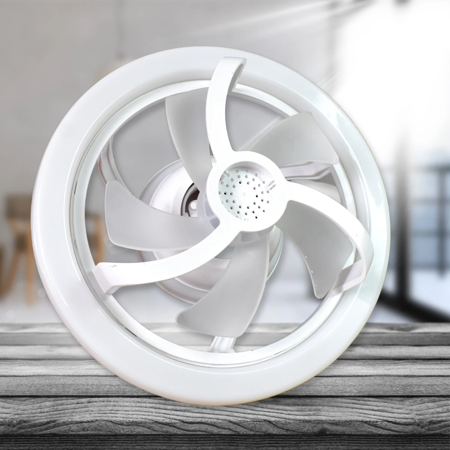 Smart Ceiling Fan – 360° Rotation & LED Light | VoltDesk - Image 6