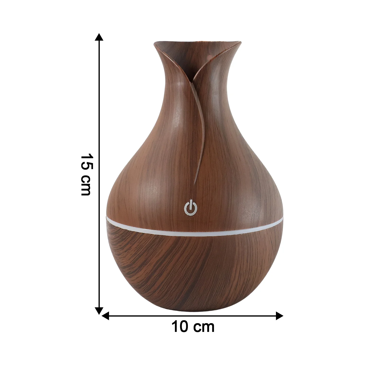 Mini Wooden Humidifier – Ultrasonic Mist Diffuser with LED | Indo Glow - Image 7
