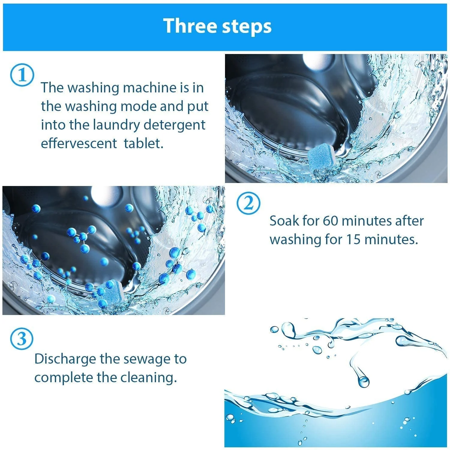 Washing Machine Cleaner Tablet – Deep Clean & Odor Eliminator | Storenzo - Image 6