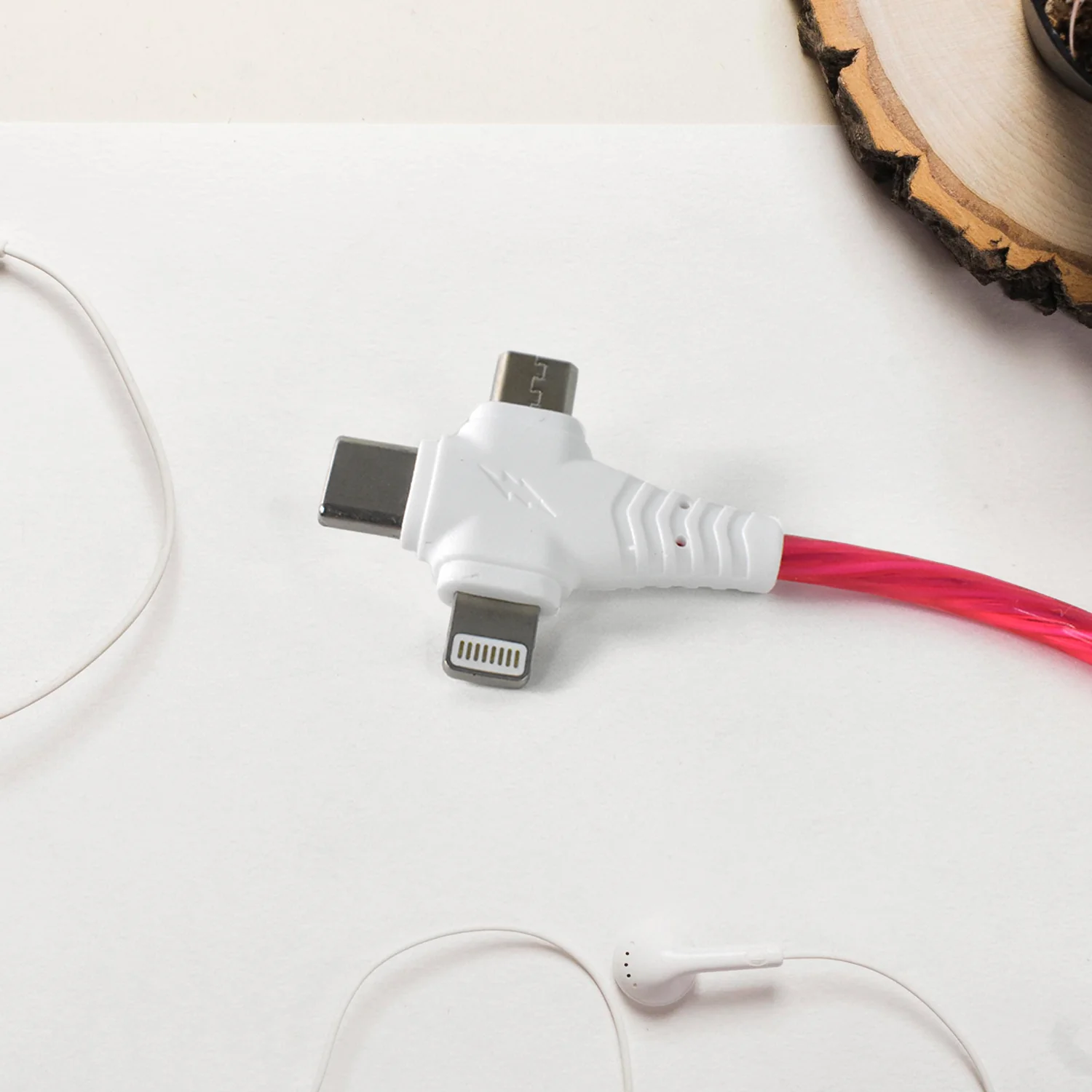 3 in 1 Charging Cable – Fast, Durable LED Flowing Light Charger - Image 3