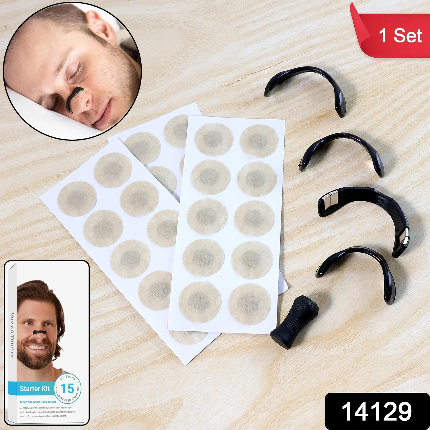 Nasal Strip Starter Kit – Boost Oxygen & Reduce Snoring Comfortably - Image 3