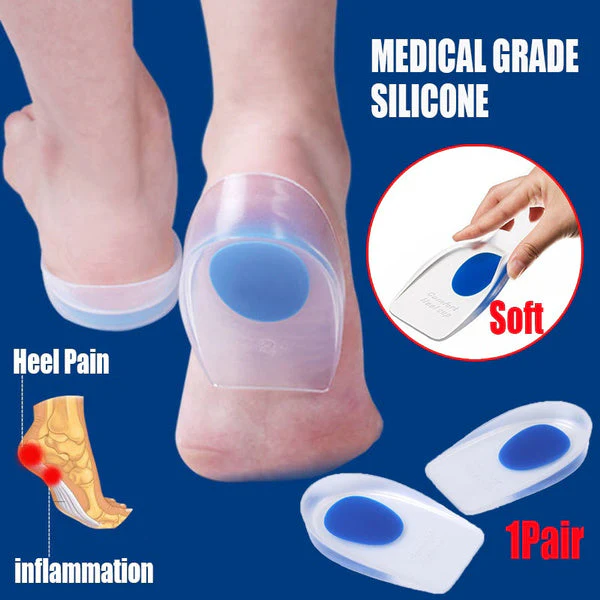 Gel Heel Cups – Silicone Pads for Heel Pain Relief | Velvet Wellness - Image 5