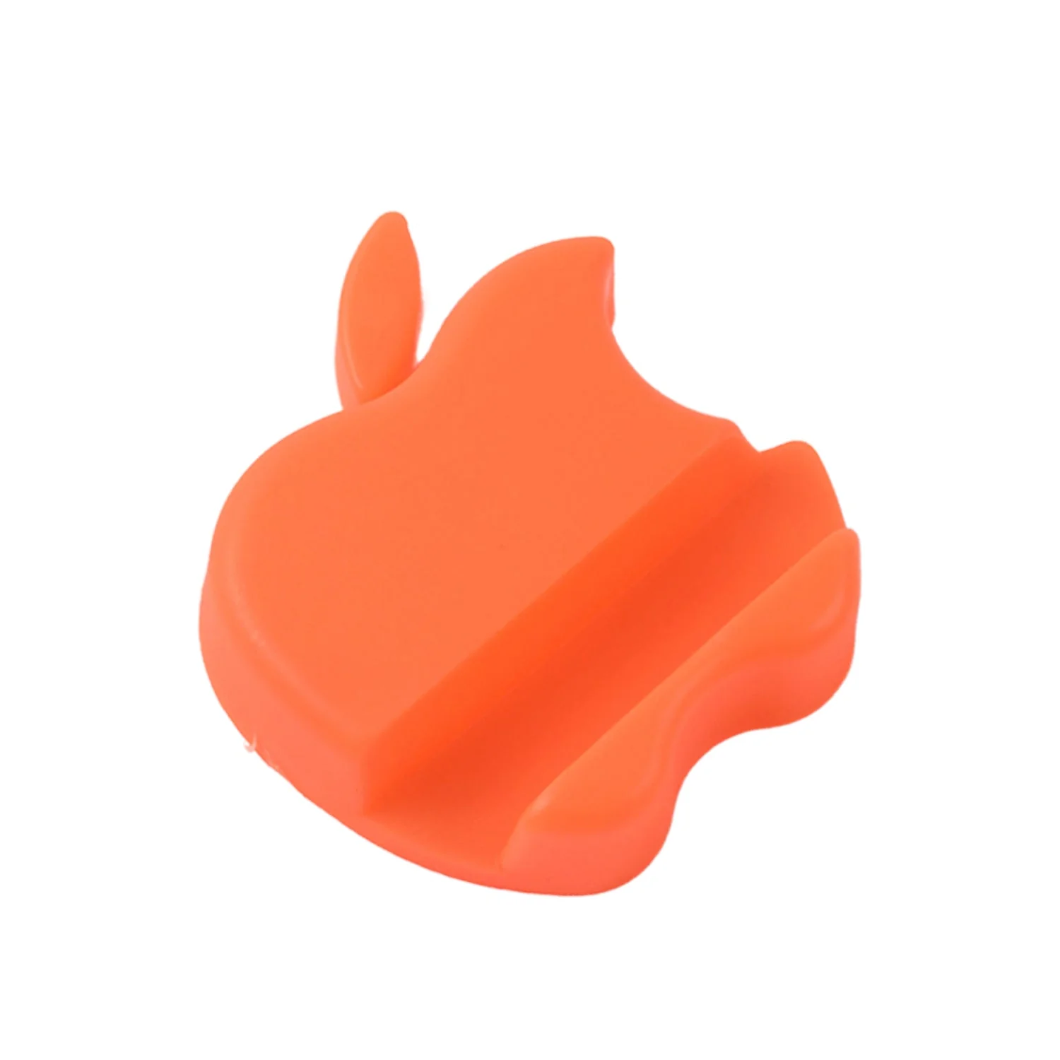 Apple Shape Mobile Phone Holder – Compact Plastic Stand - Image 5