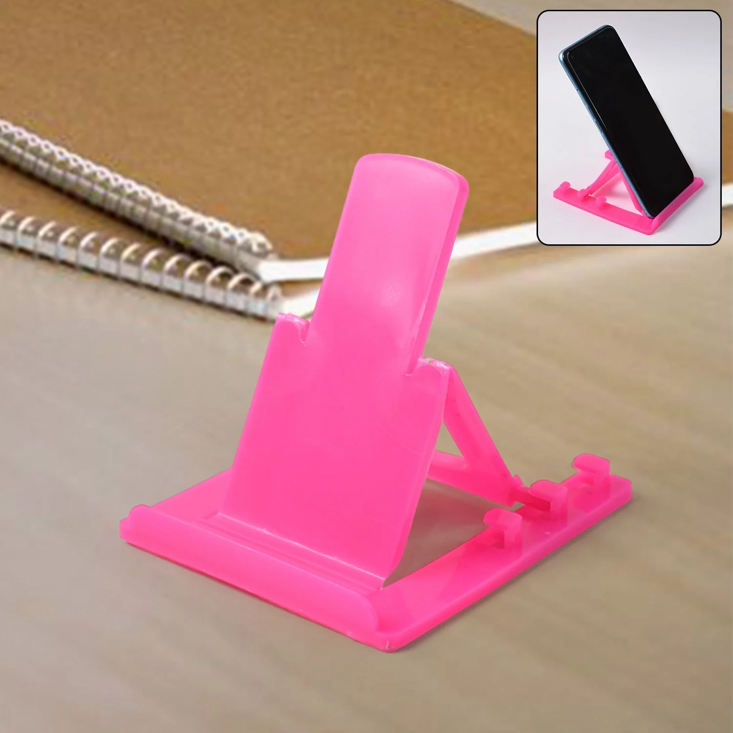 Adjustable Foldable Mobile Phone Stand – Compact & Portable Holder - Image 3