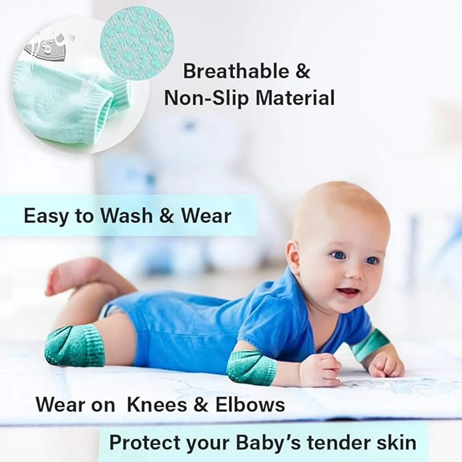 Toddler Knee Protector – Wool Knit Leg Warmer for Support - Image 6
