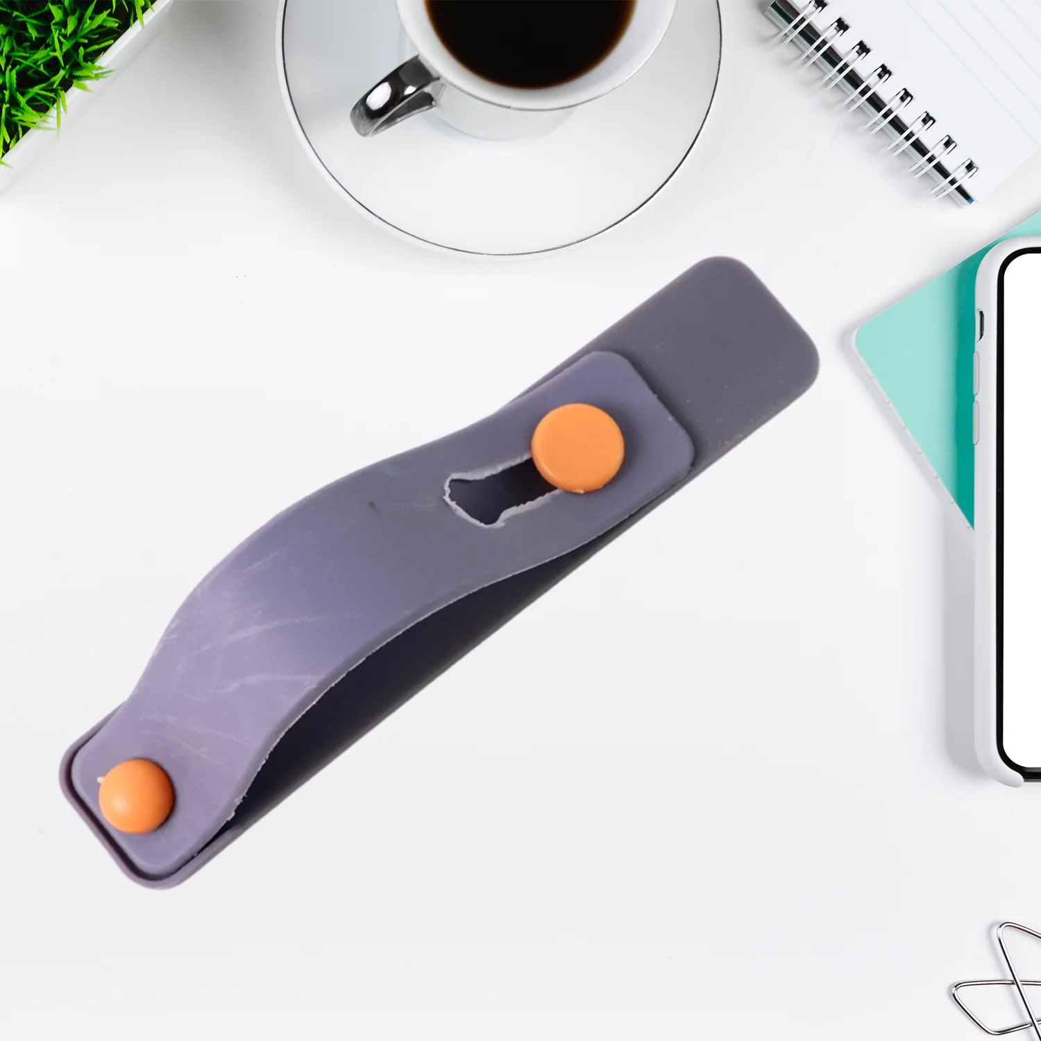 Silicone Phone Loop Finger Holder – Secure Grip & Multi-Use Kickstand - Image 6
