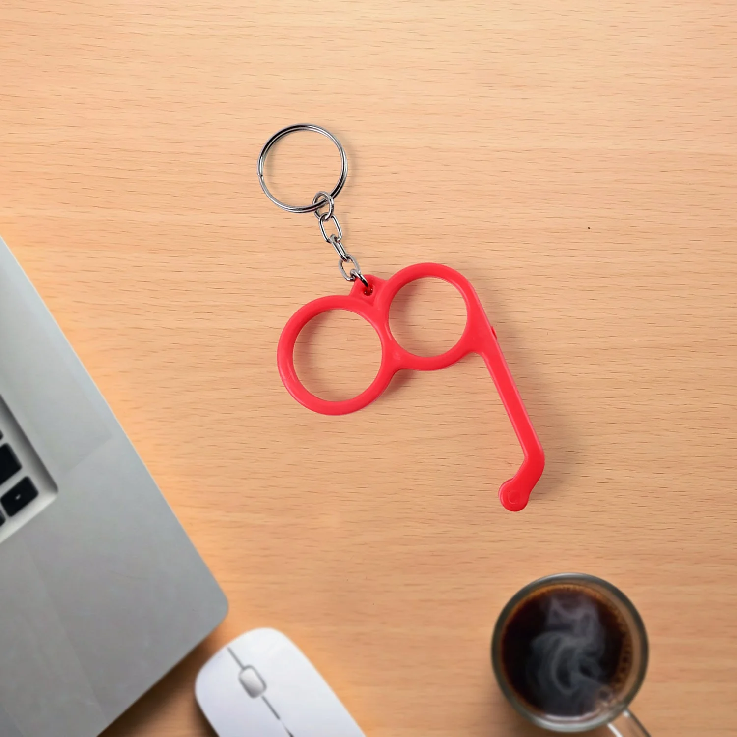 Dual-Finger Mobile Stand Keyring – Lightweight 2-in-1 Phone Holder - Image 6