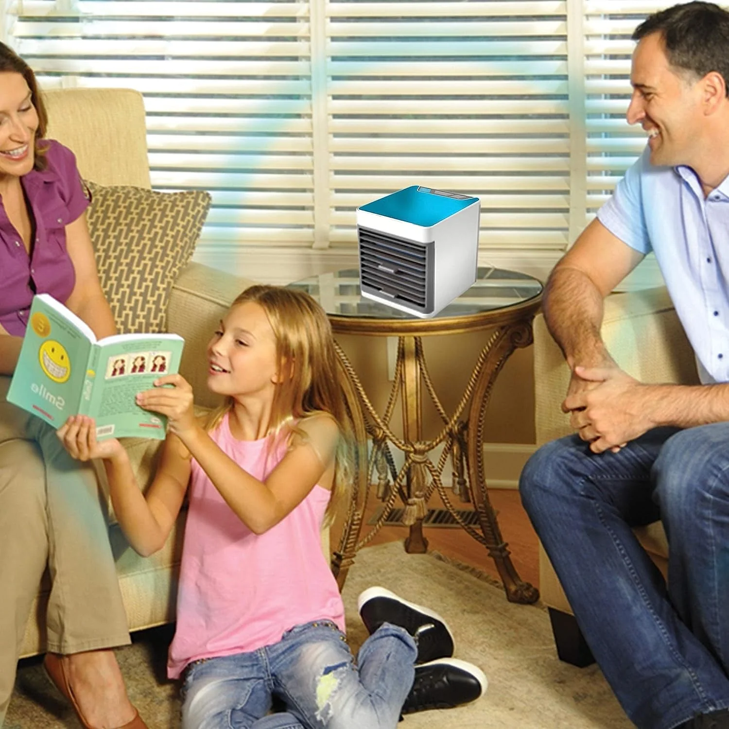 Mini Portable Air Cooler – Personal USB Cooling with LED | Airvanta - Image 3