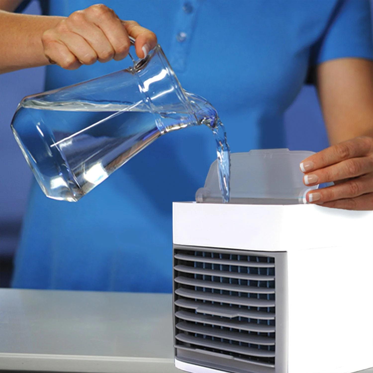 Mini Portable Air Cooler – Personal USB Cooling with LED | Airvanta - Image 4
