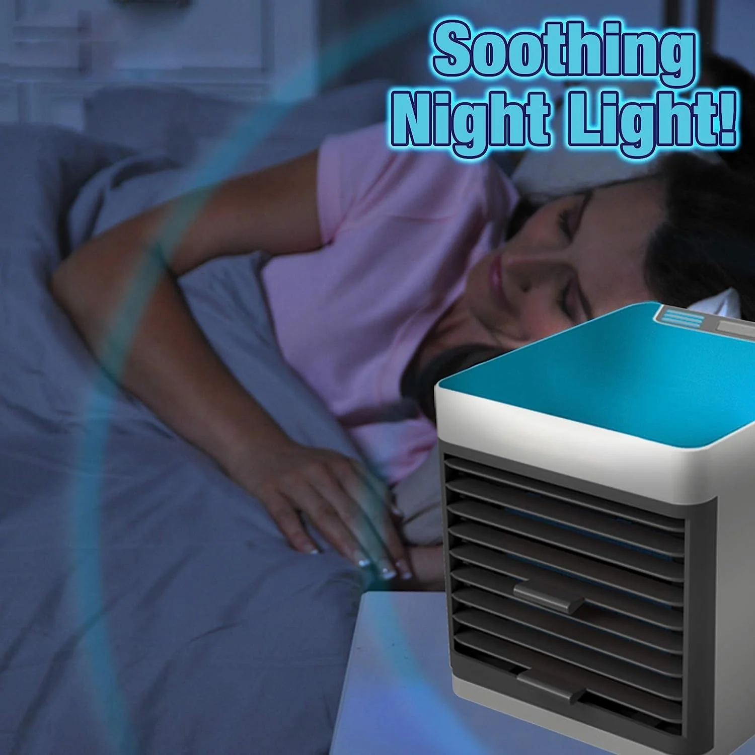 Mini Portable Air Cooler – Personal USB Cooling with LED | Airvanta - Image 9