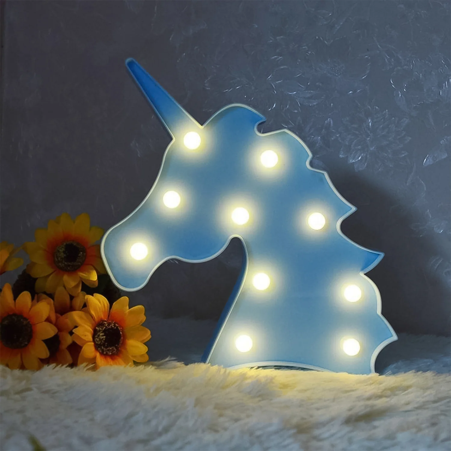 Unicorn LED Decorative Night Light – Soft Glow for Kids' Rooms - Image 6