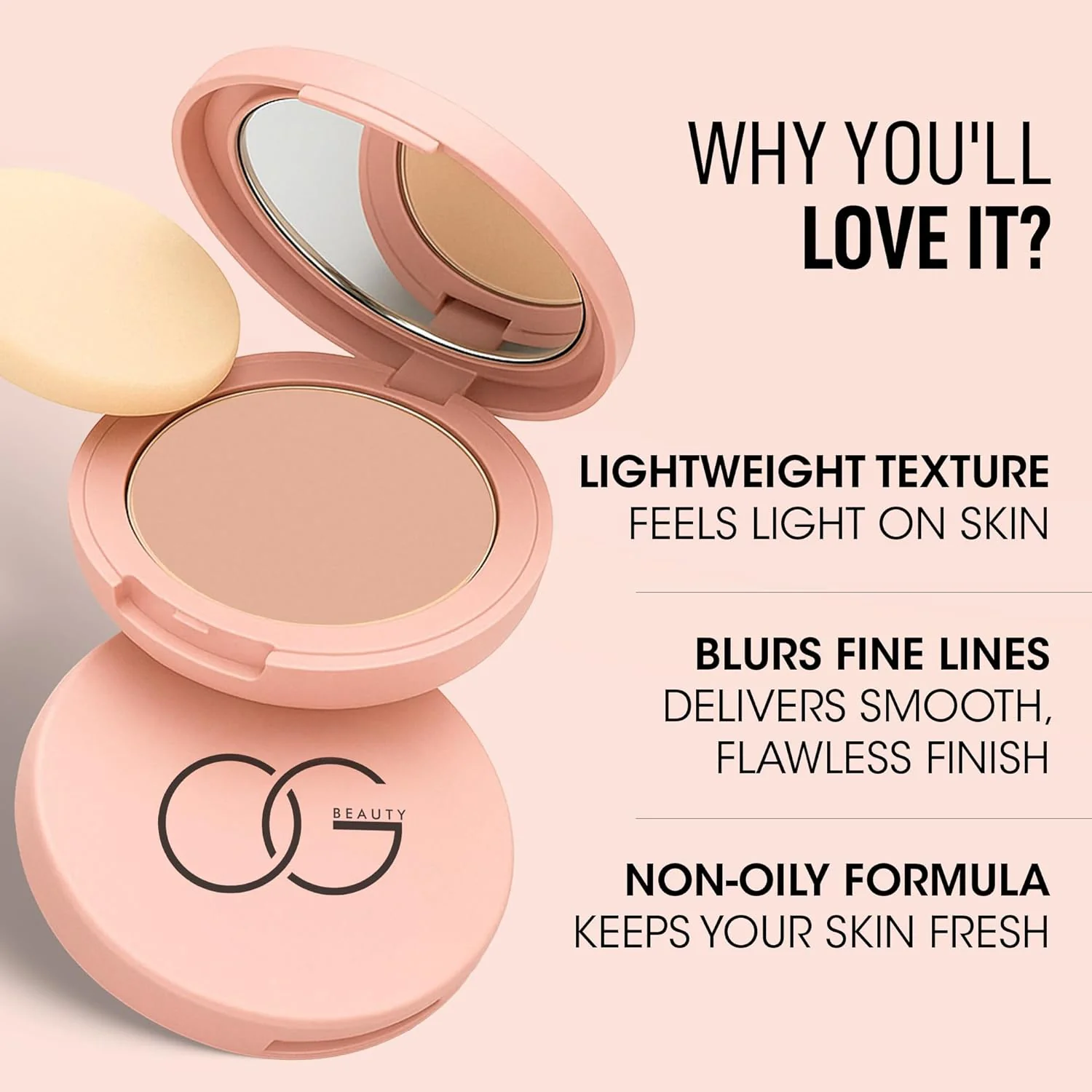 Java Compact Powder – Long-Lasting Matte Finish, 9gm - Image 7