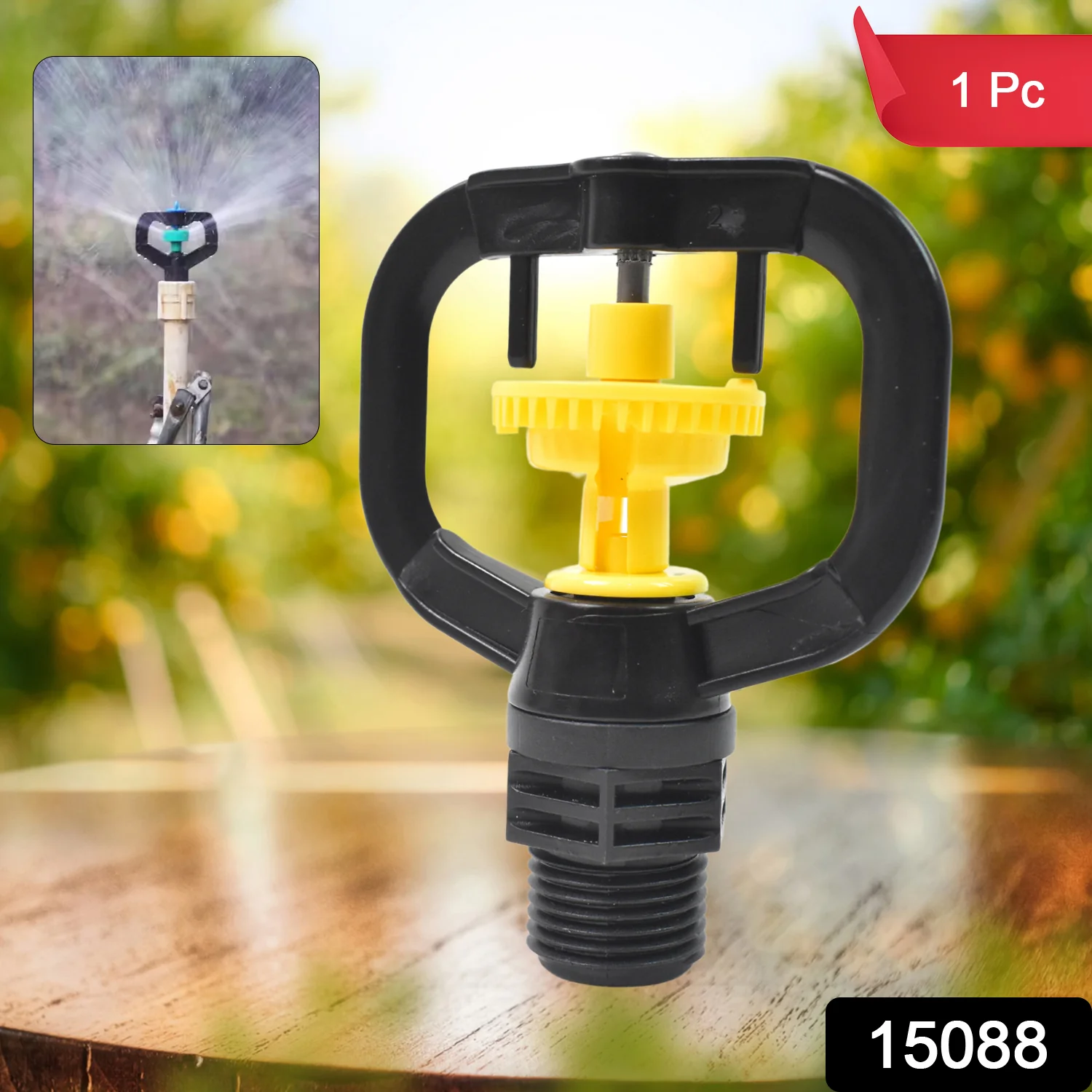 Rotating Sprinkler Nozzle – Efficient Garden Watering | Grow Garden Tools - Image 2
