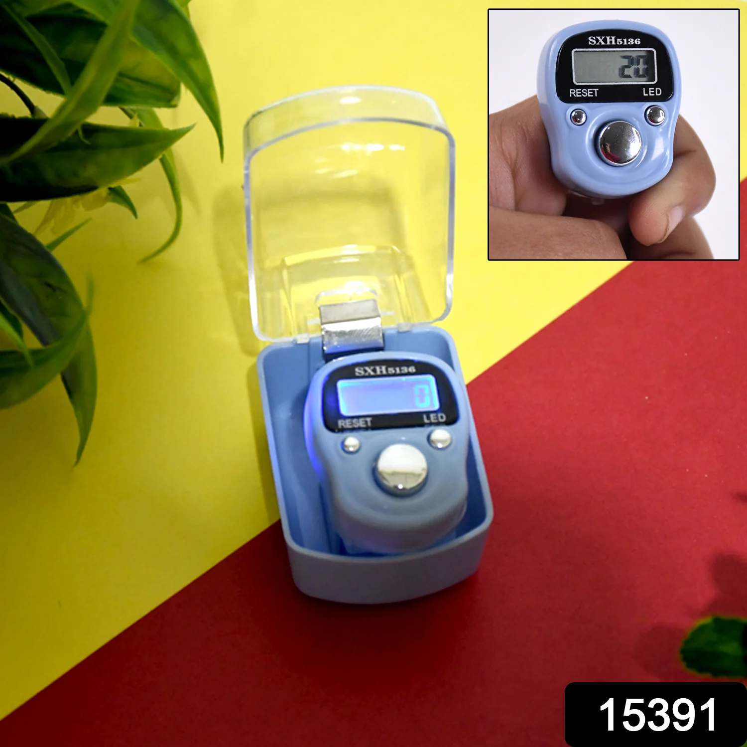 Digital Finger Counter – Portable with Light & Adjustable Strap | Blessed Trinkets - Image 2