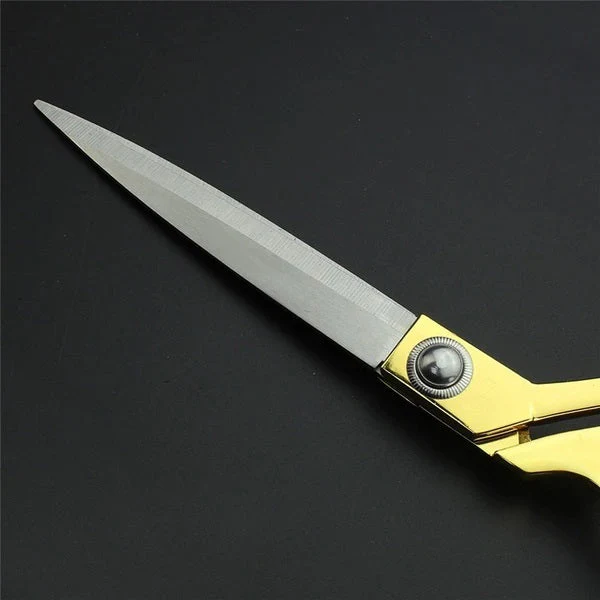 Tailoring Scissor – 9.5 Inch Golden Stainless Steel | Cisora - Image 7