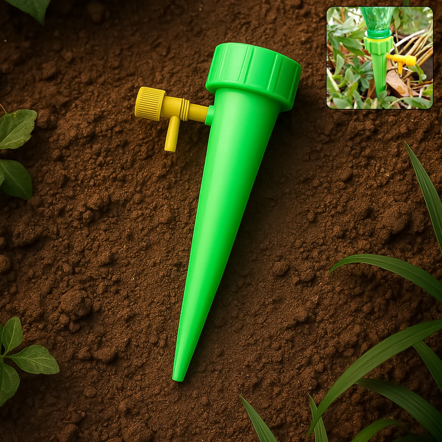 Plant Watering Spike – Adjustable Slow-Release Irrigation