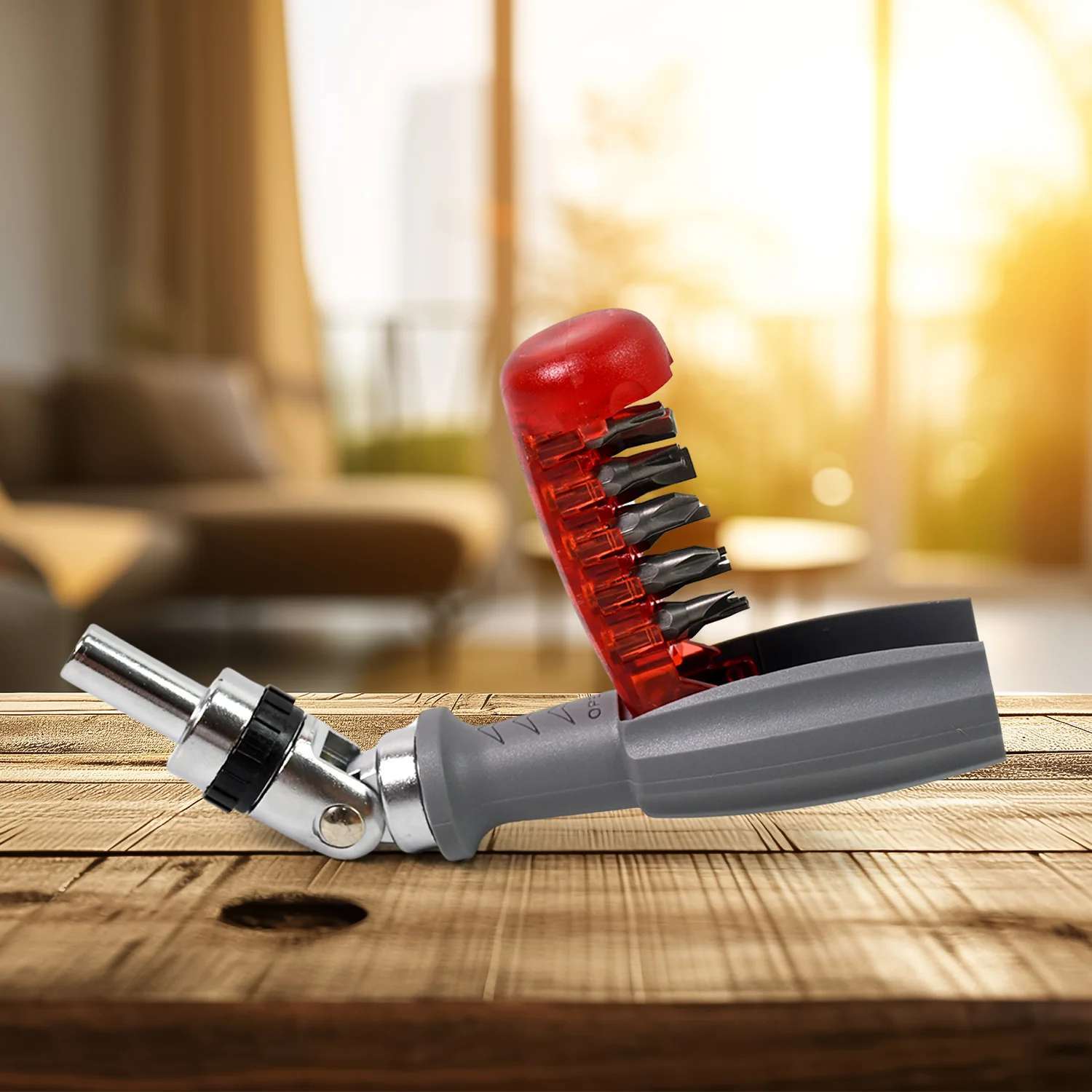 Ratchet Screwdriver Set – Adjustable Angle & 20 Bits | BoltForce - Image 3