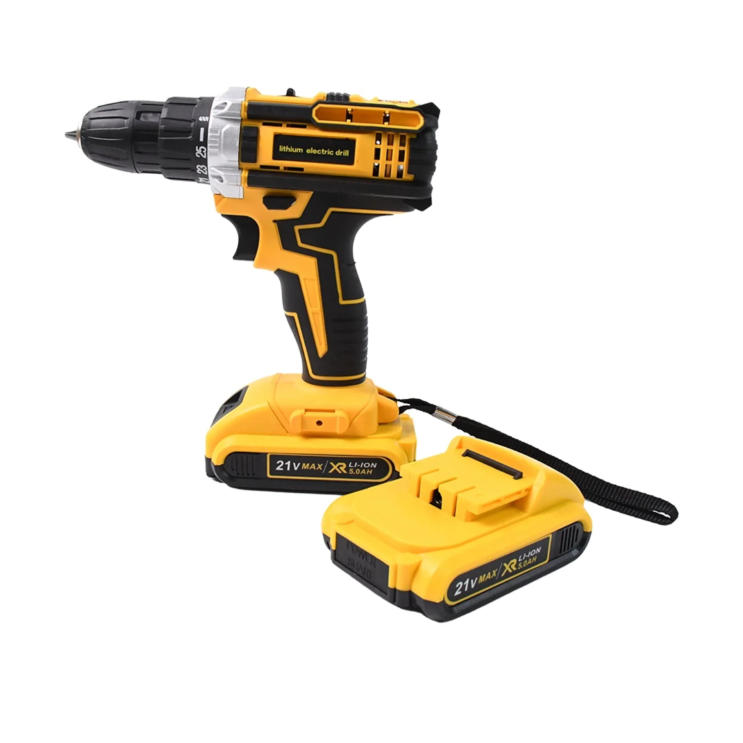 Cordless Drill Set – 21V Lithium Double Battery Kit | PowerXpert - Image 5