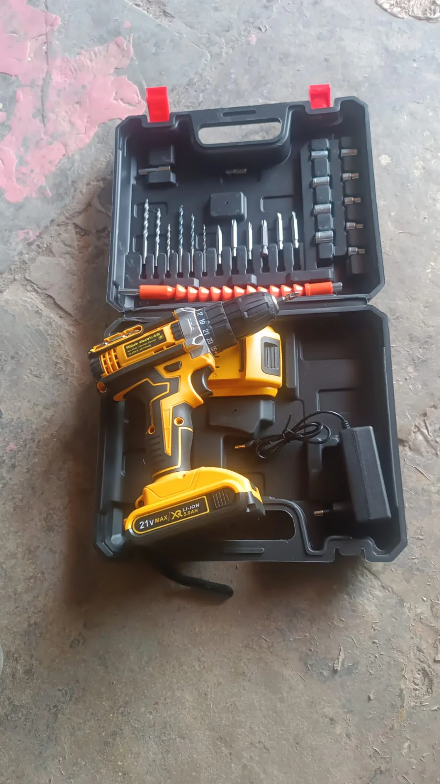 Cordless Drill Set – 21V Lithium Double Battery Kit | PowerXpert - Image 7
